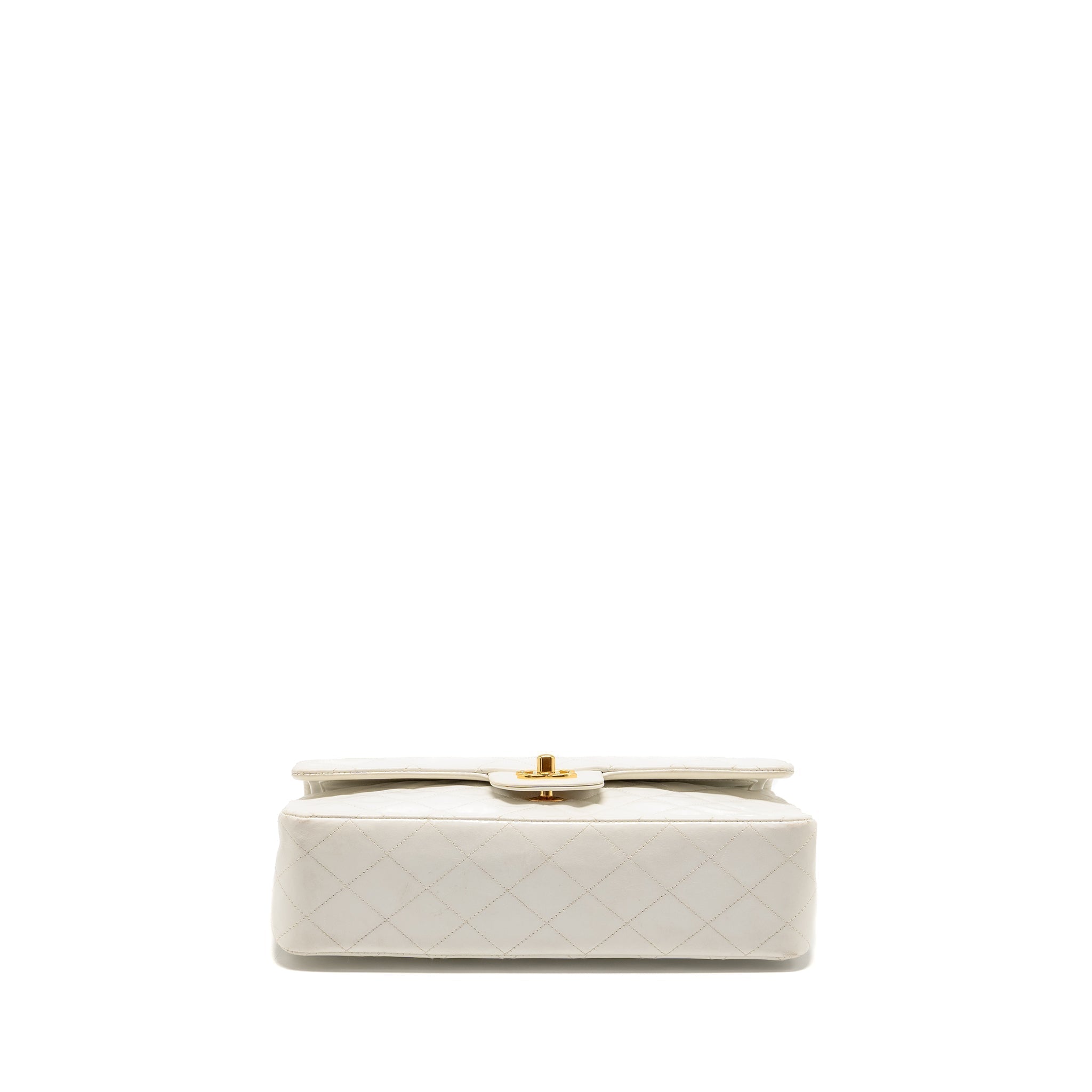 chanel-vintage-medium-classic-double-flap-bag-white-lambskin-ghw