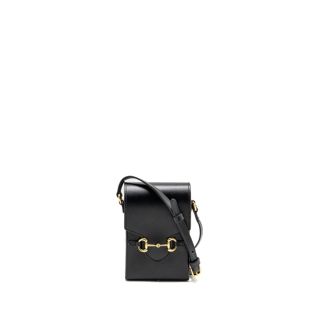 gucci-1955-horsebit-mini-crossbody-bag-calfskin-black-ghw