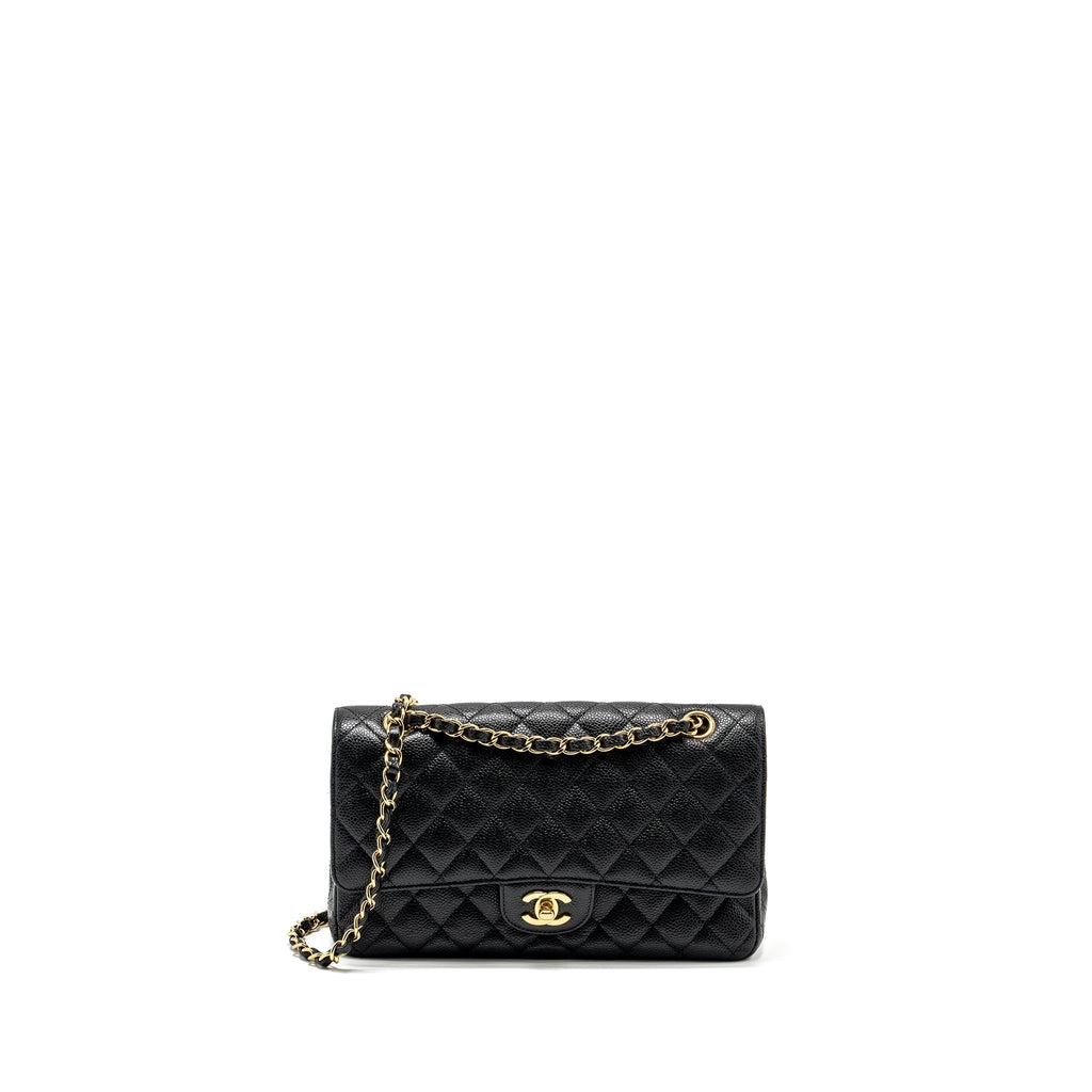 chanel-medium-classic-double-flap-bag-caviar-black-ghw-23