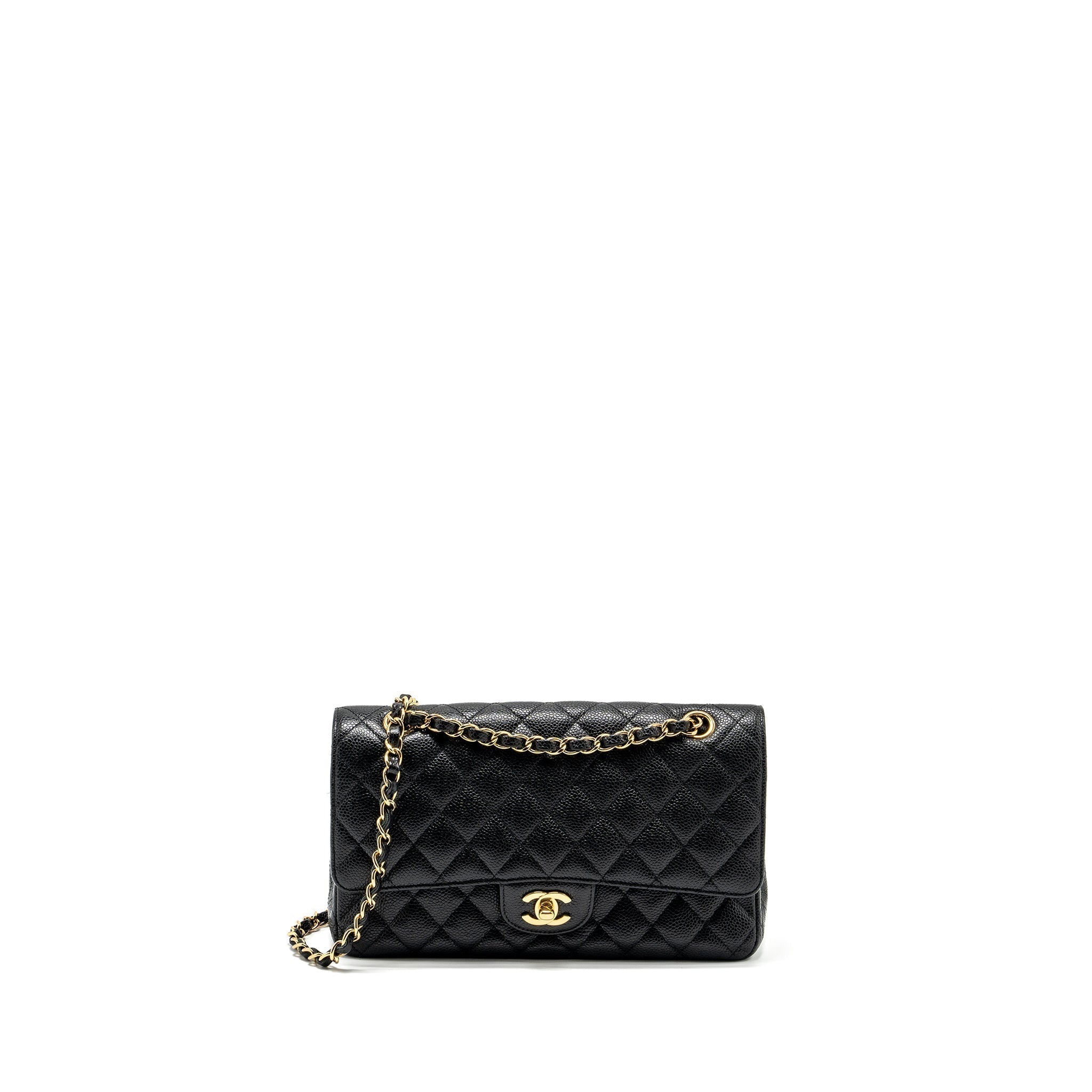 chanel-medium-classic-double-flap-bag-caviar-black-ghw-23