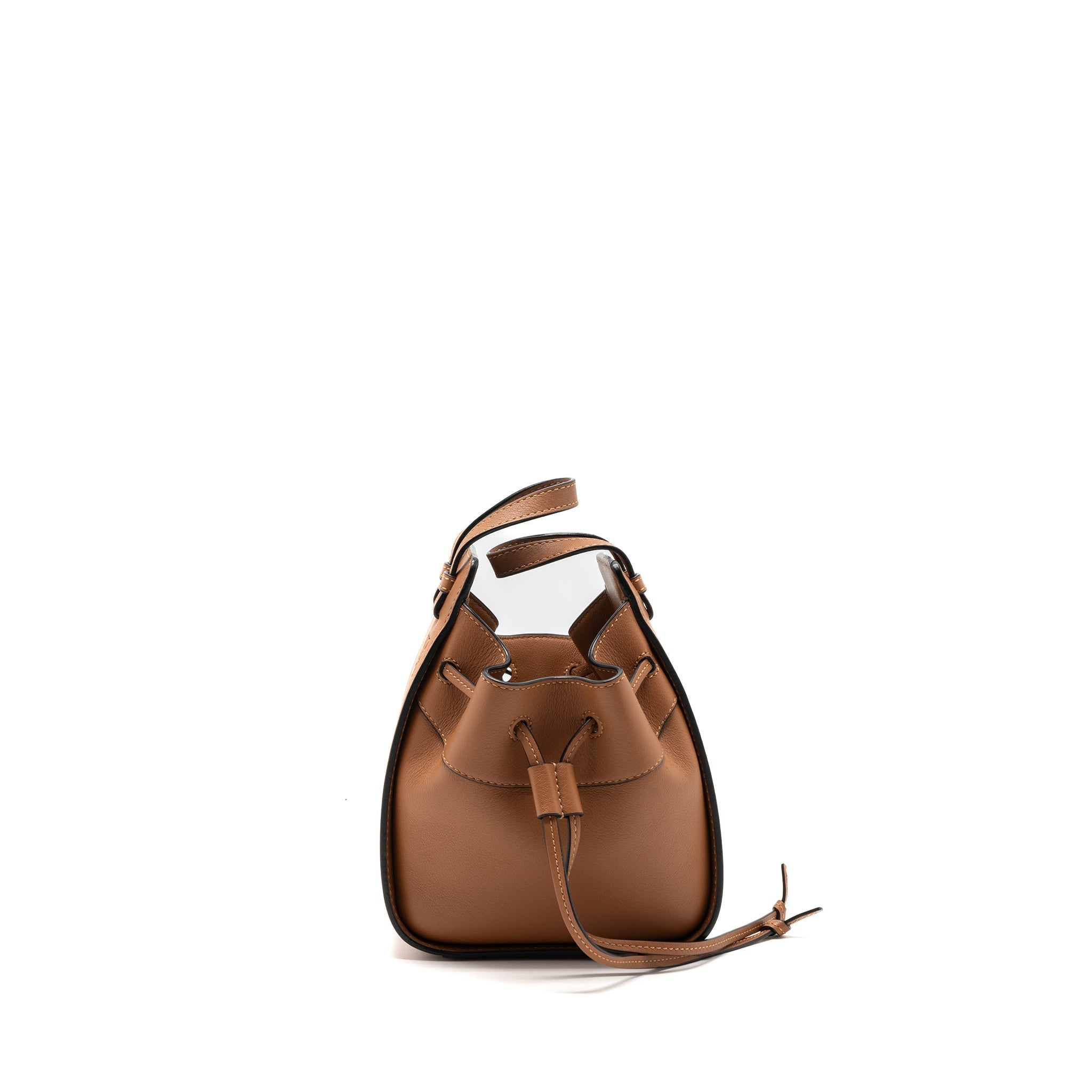 loewe-mini-hammock-drawstring-calfskin-tan-shw