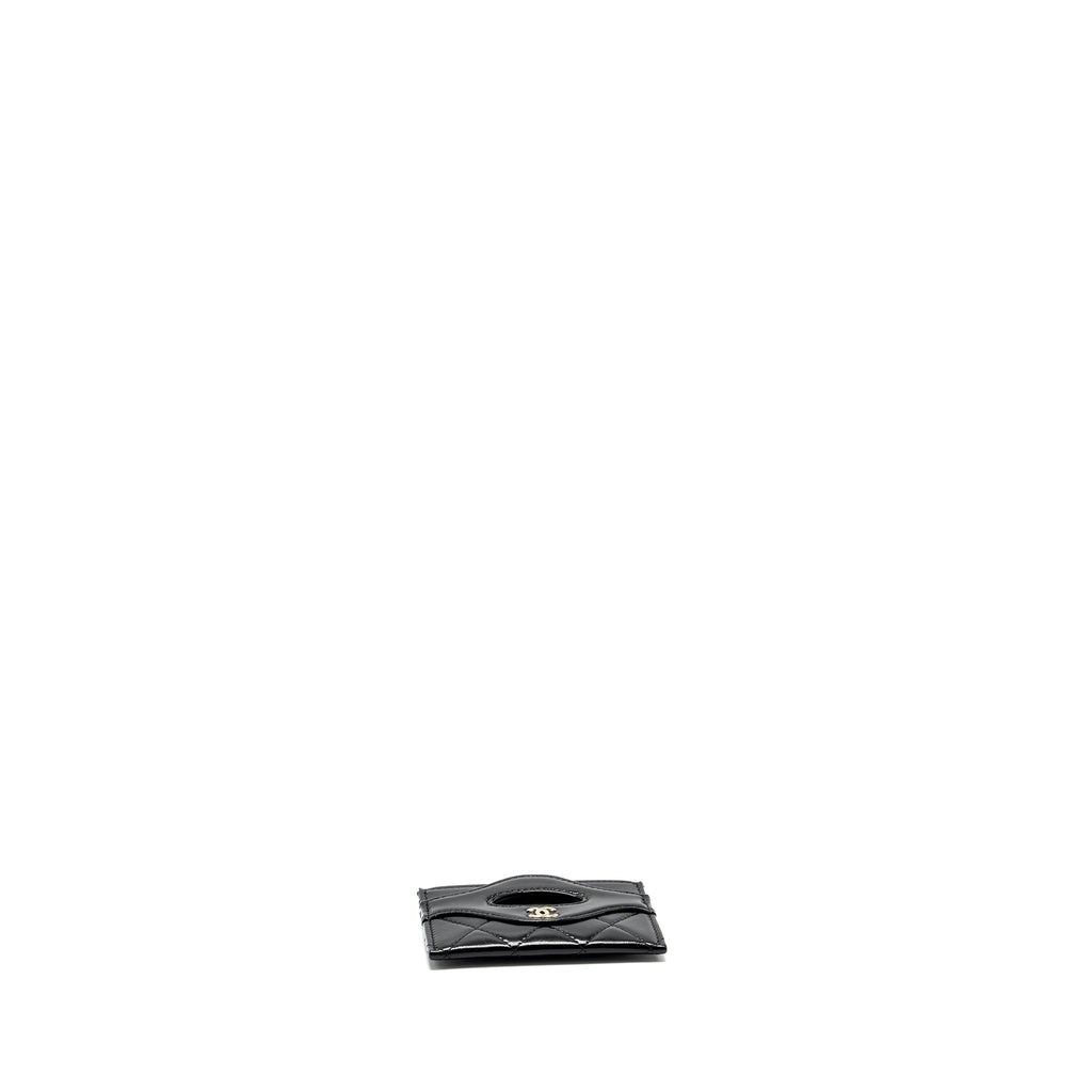 chanel-31-card-holder-shiny-goatskin-black-lghw-microchip