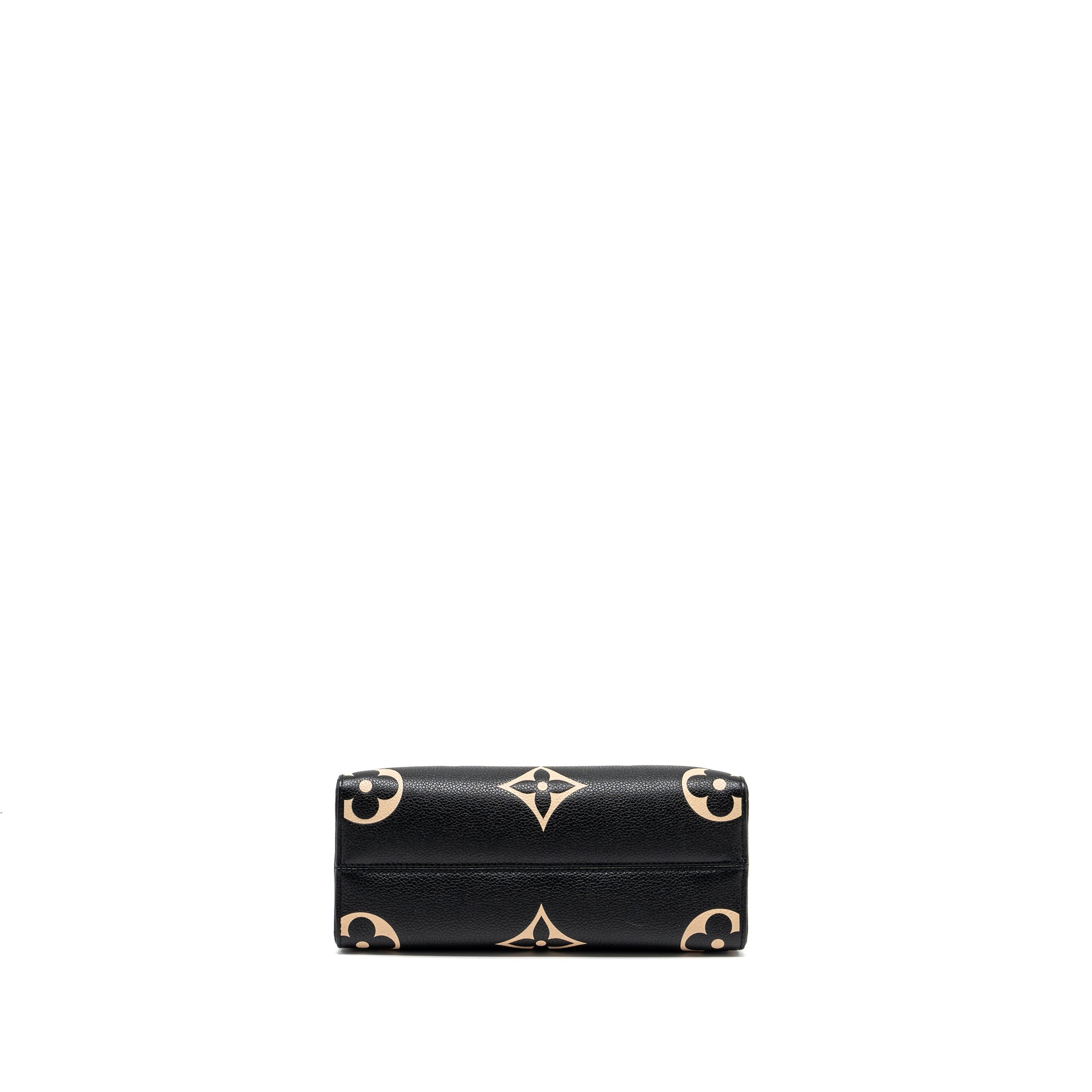 louis-vuitton-onthego-pm-bicolour-monogram-empreinte-leather-black-beige-ghw