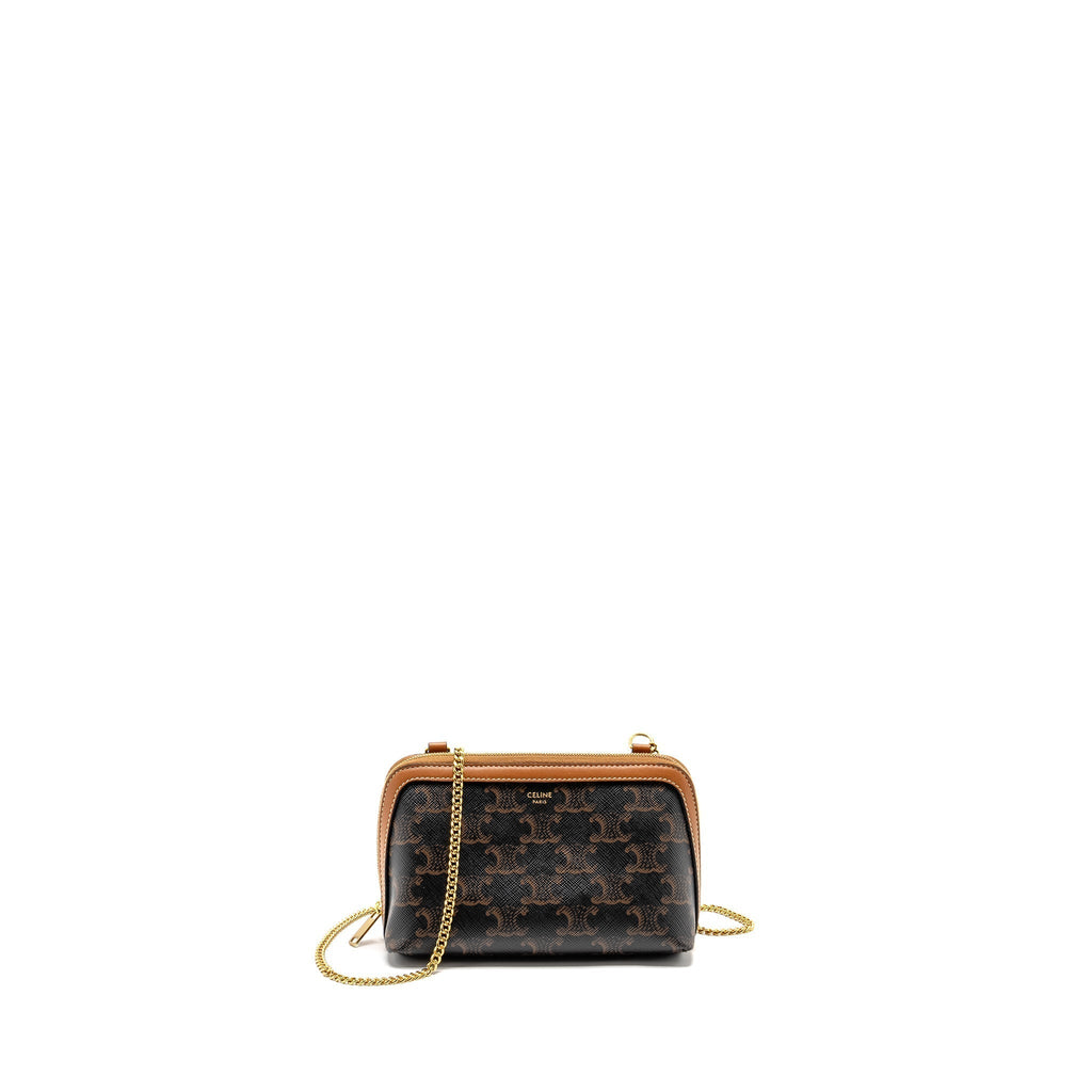 celine-clutch-with-chain-in-triomphe-canvas-lambskin-tan-ghw