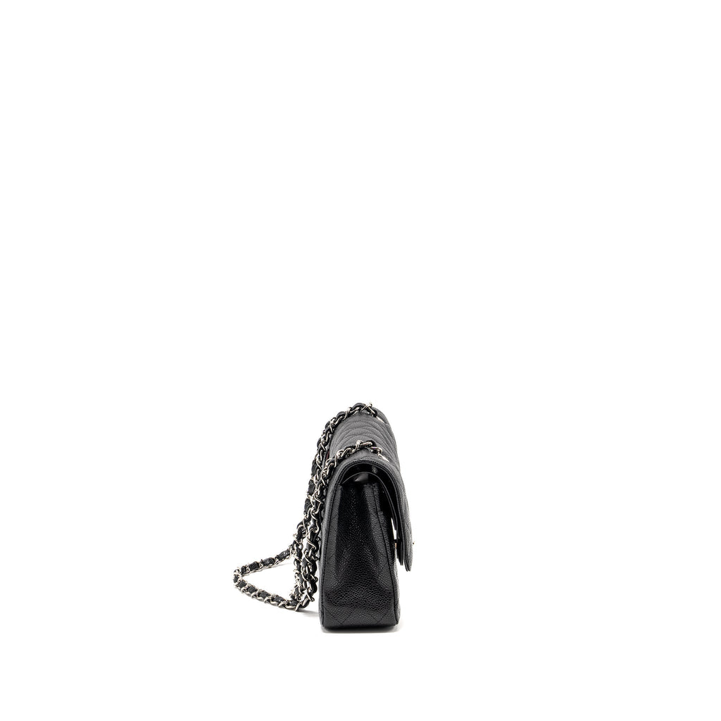 chanel-medium-classic-double-flap-bag-caviar-black-shw-copy