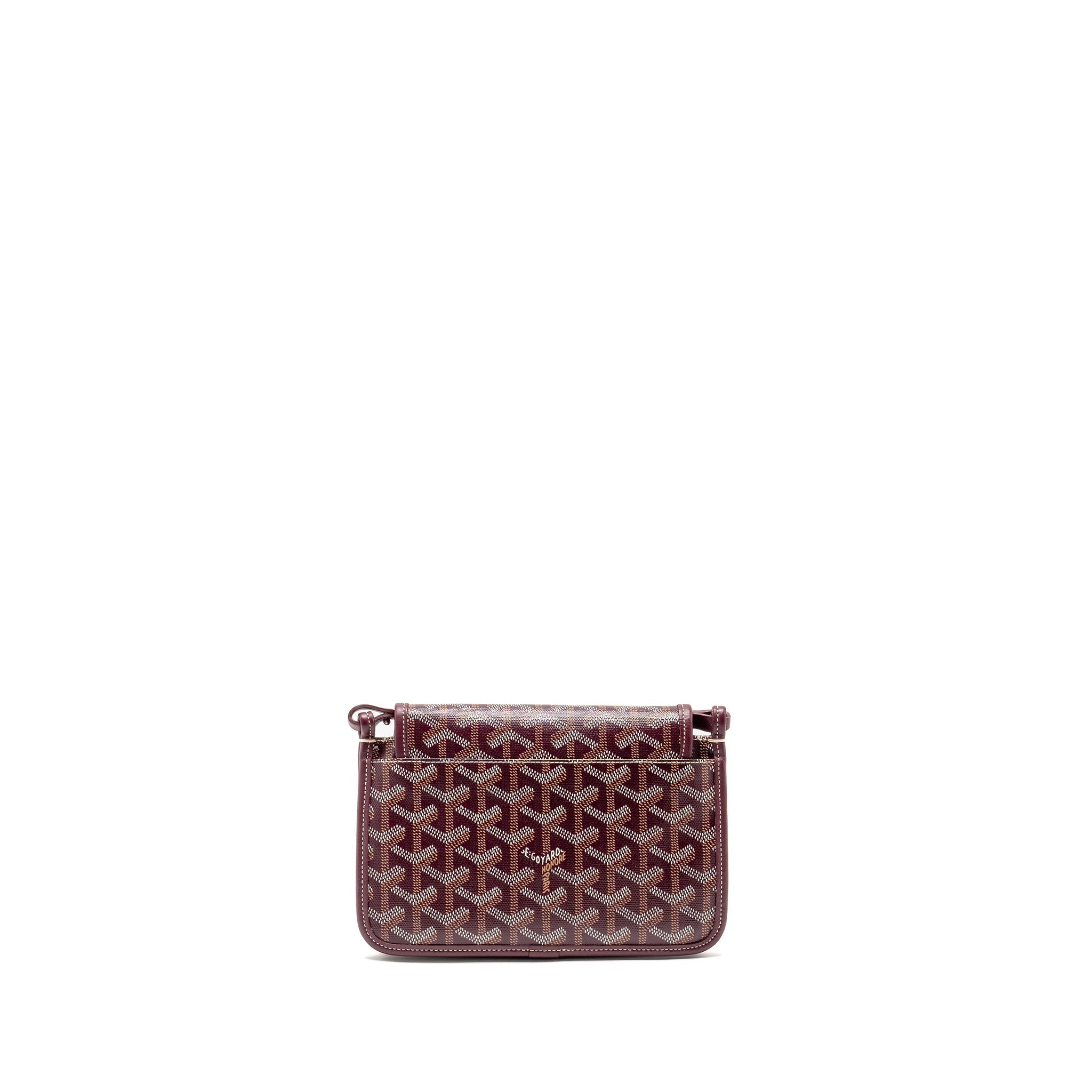goyard-plumet-wallet-clutch-goyardine-canvas-leather-burgundy-shw-1