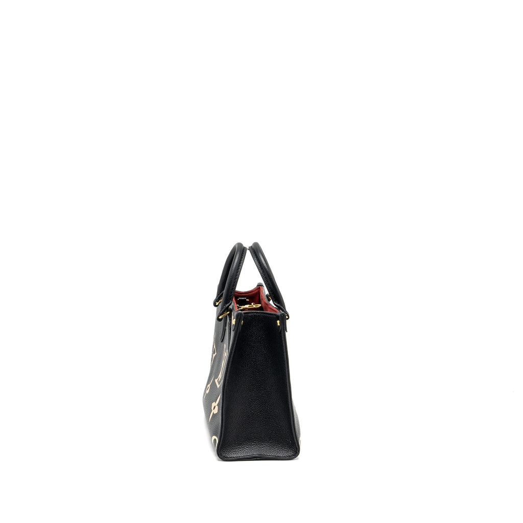 louis-vuitton-onthego-pm-bicolour-monogram-empreinte-leather-black-beige-ghw