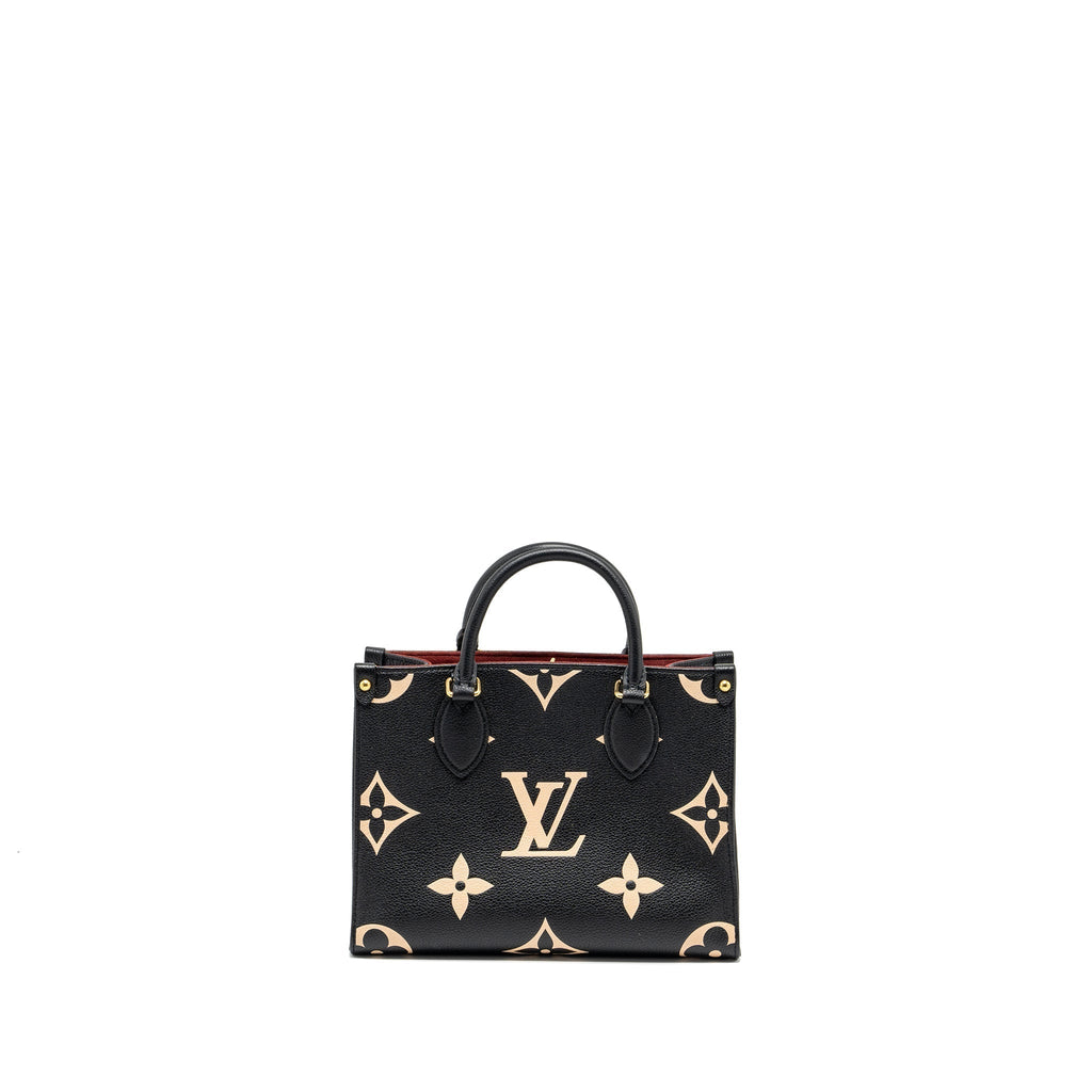 louis-vuitton-onthego-pm-bicolour-monogram-empreinte-leather-black-beige-ghw