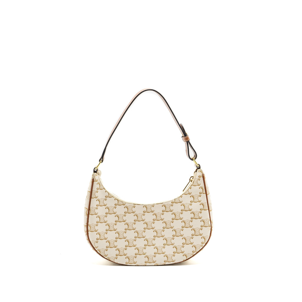 celine-ava-bag-triomphe-canvas-calfskin-white-ghw-3