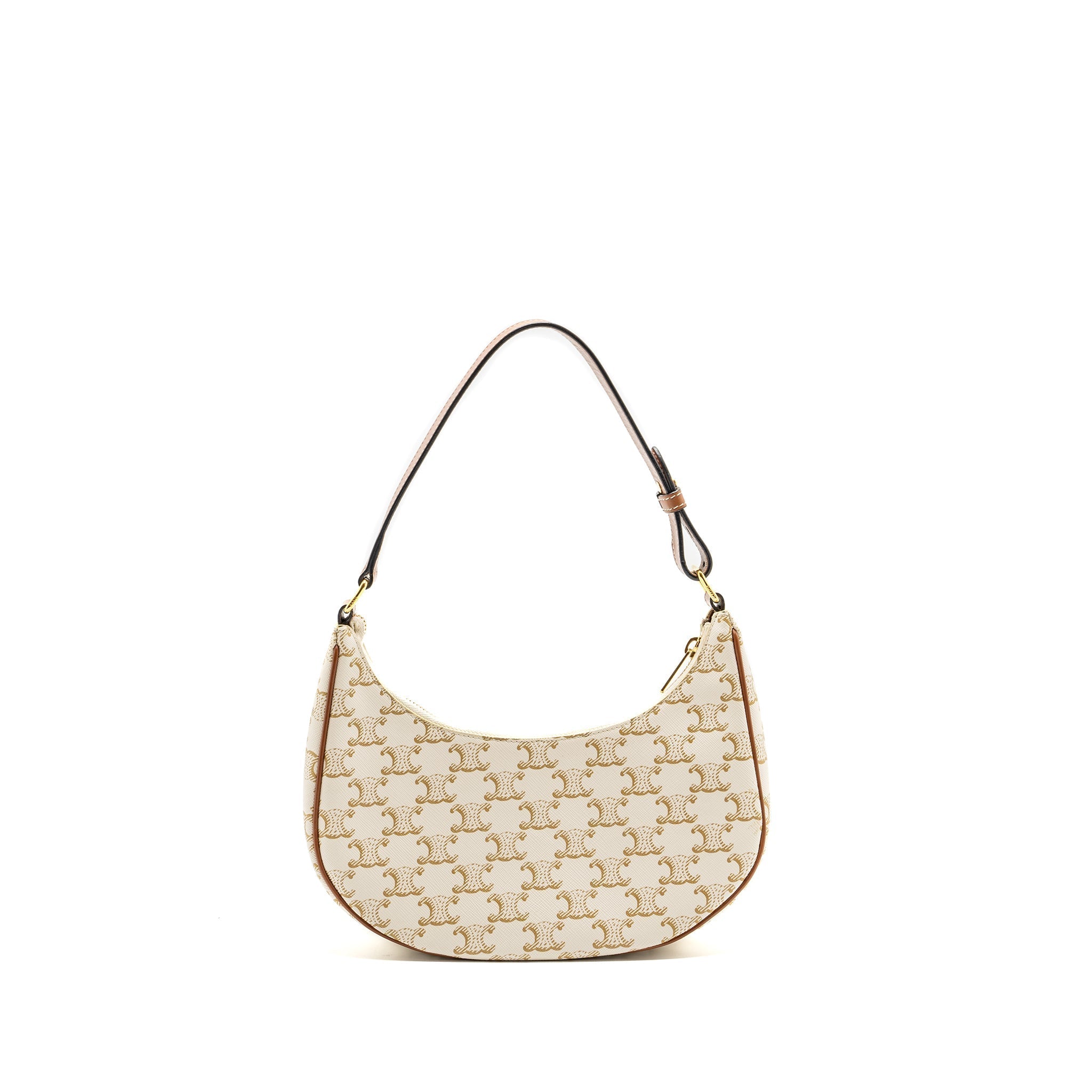 celine-ava-bag-triomphe-canvas-calfskin-white-ghw-3