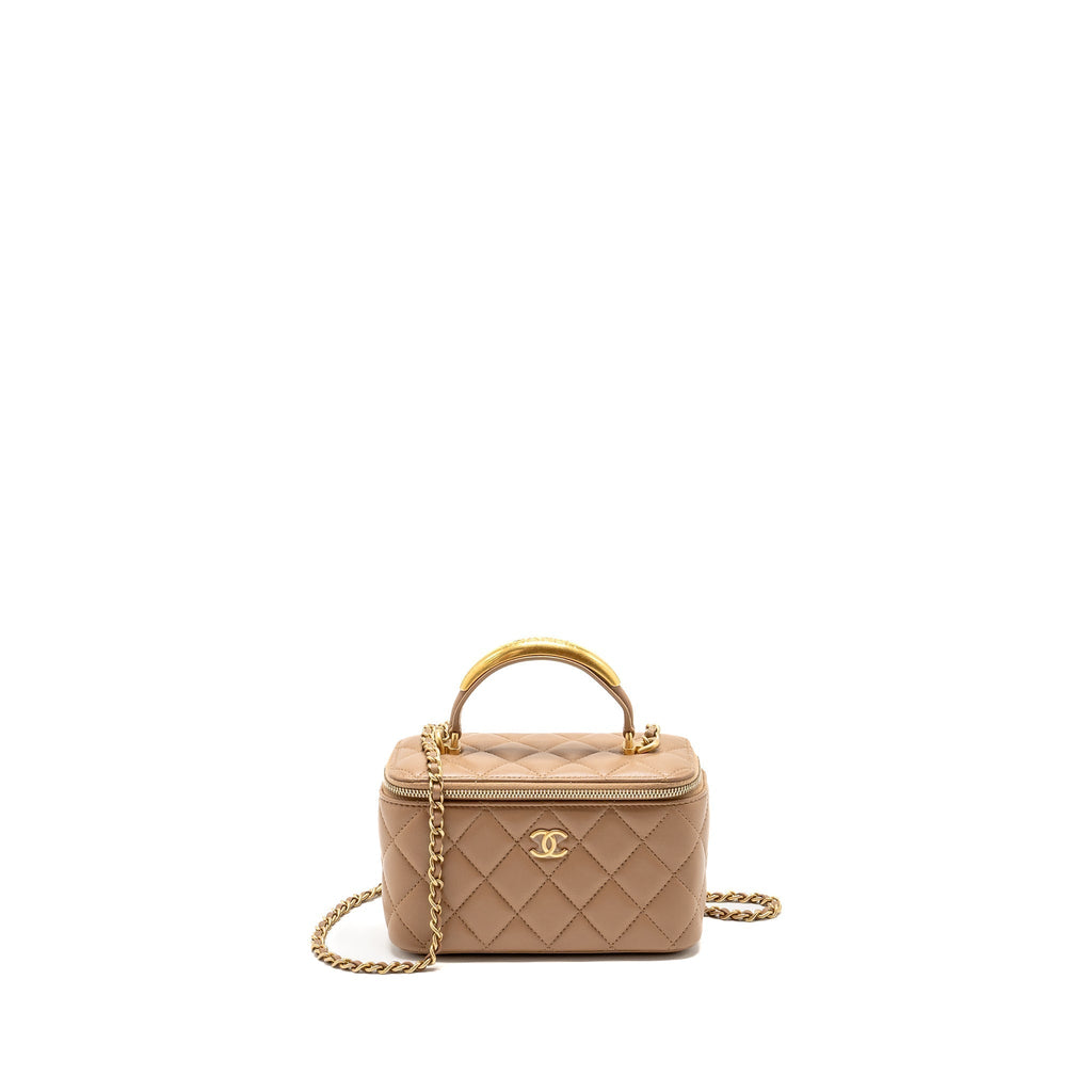 chanel-top-handle-long-vanity-with-chain-lambskin-dark-beige-ghw-microchip