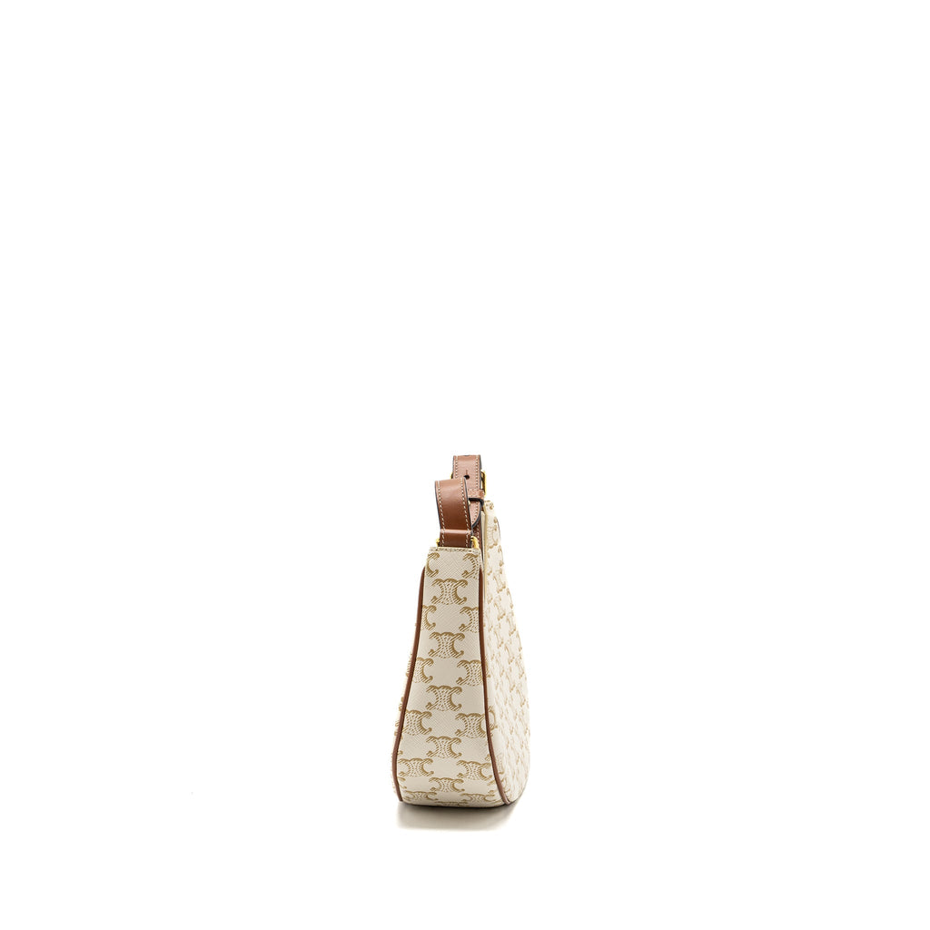 celine-ava-bag-triomphe-canvas-calfskin-white-ghw-3
