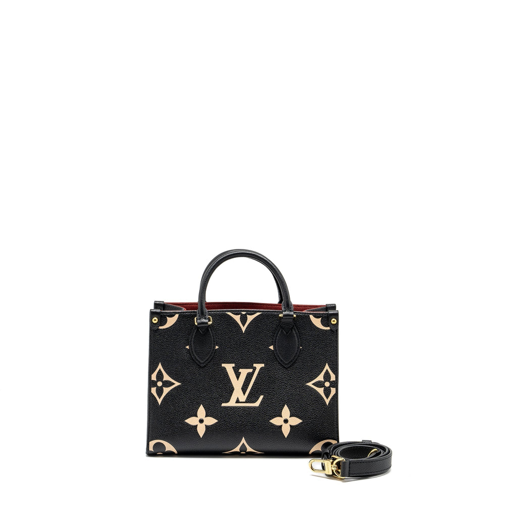 louis-vuitton-onthego-pm-bicolour-monogram-empreinte-leather-black-beige-ghw