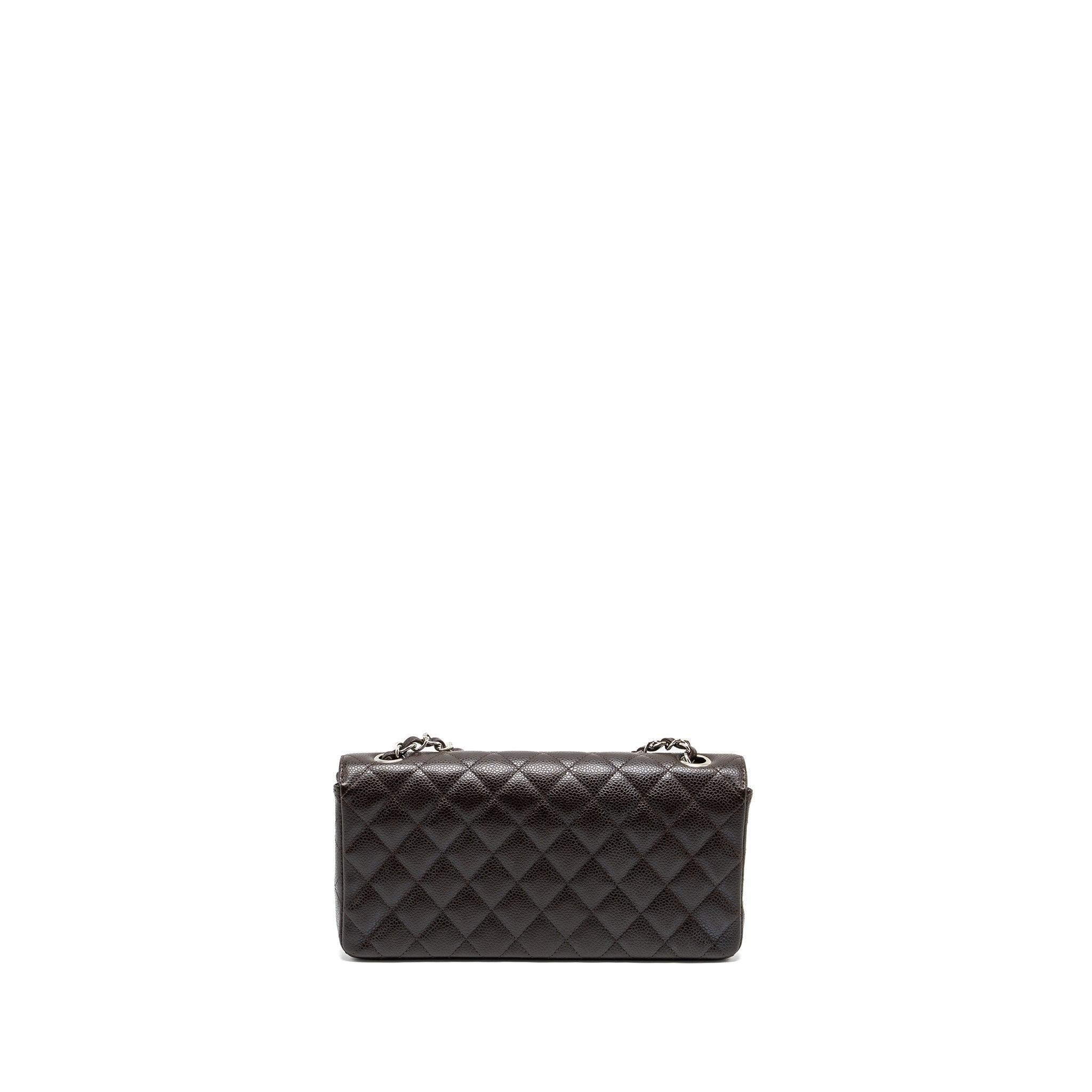 chanel-east-west-classic-quilted-flap-bag-caviar-chocolate-shw