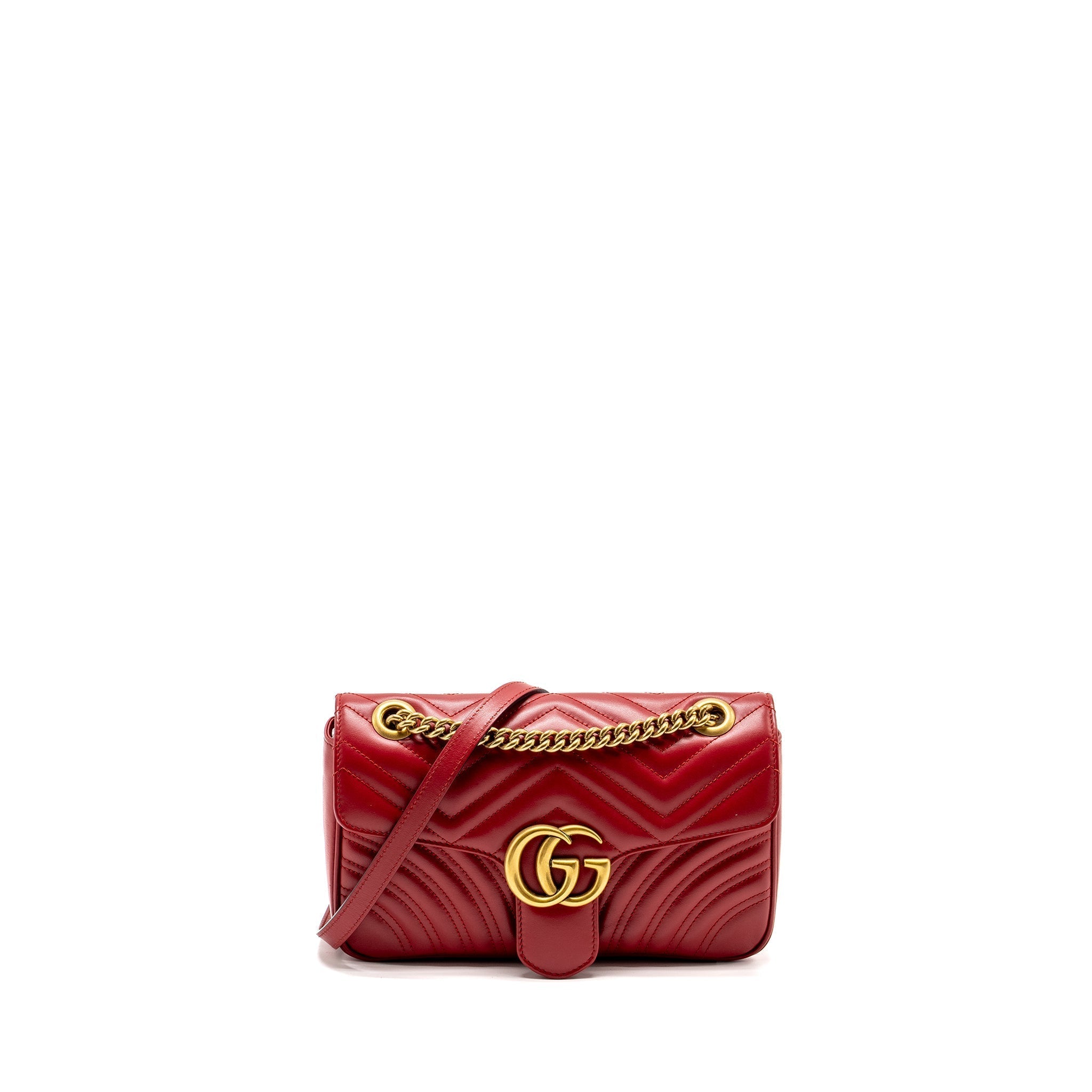 gucci-small-gg-marmont-bag-calfskin-red-brushed-ghw-1