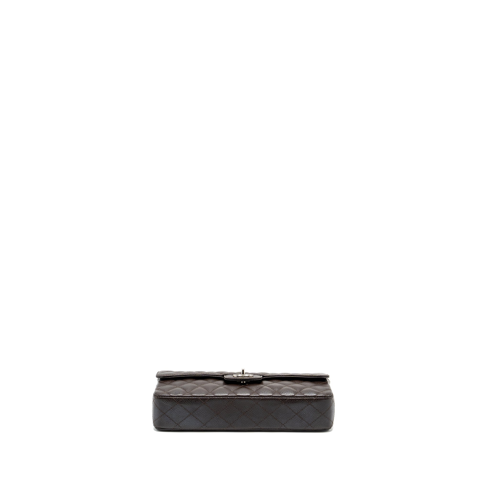 chanel-east-west-classic-quilted-flap-bag-caviar-chocolate-shw