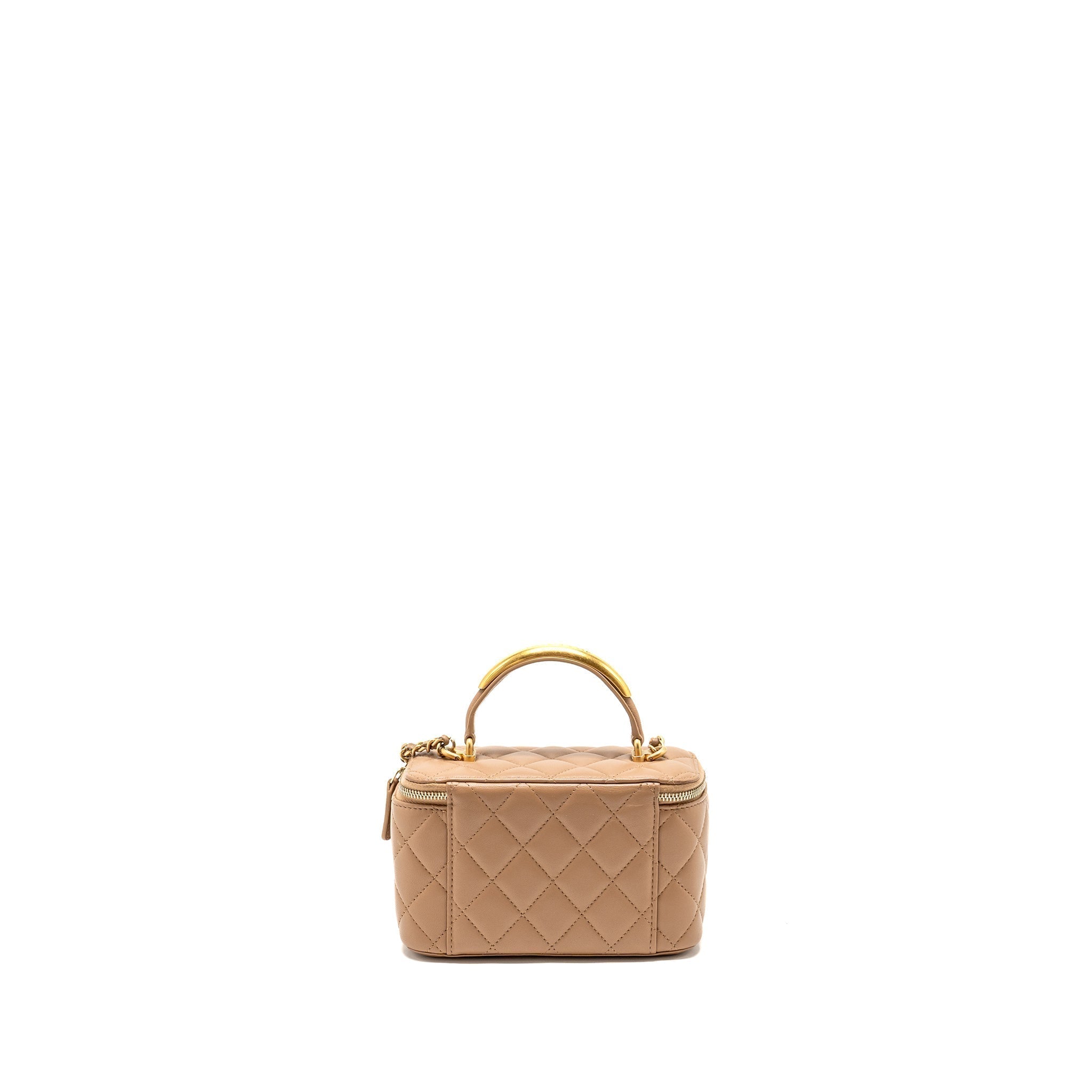 chanel-top-handle-long-vanity-with-chain-lambskin-dark-beige-ghw-microchip