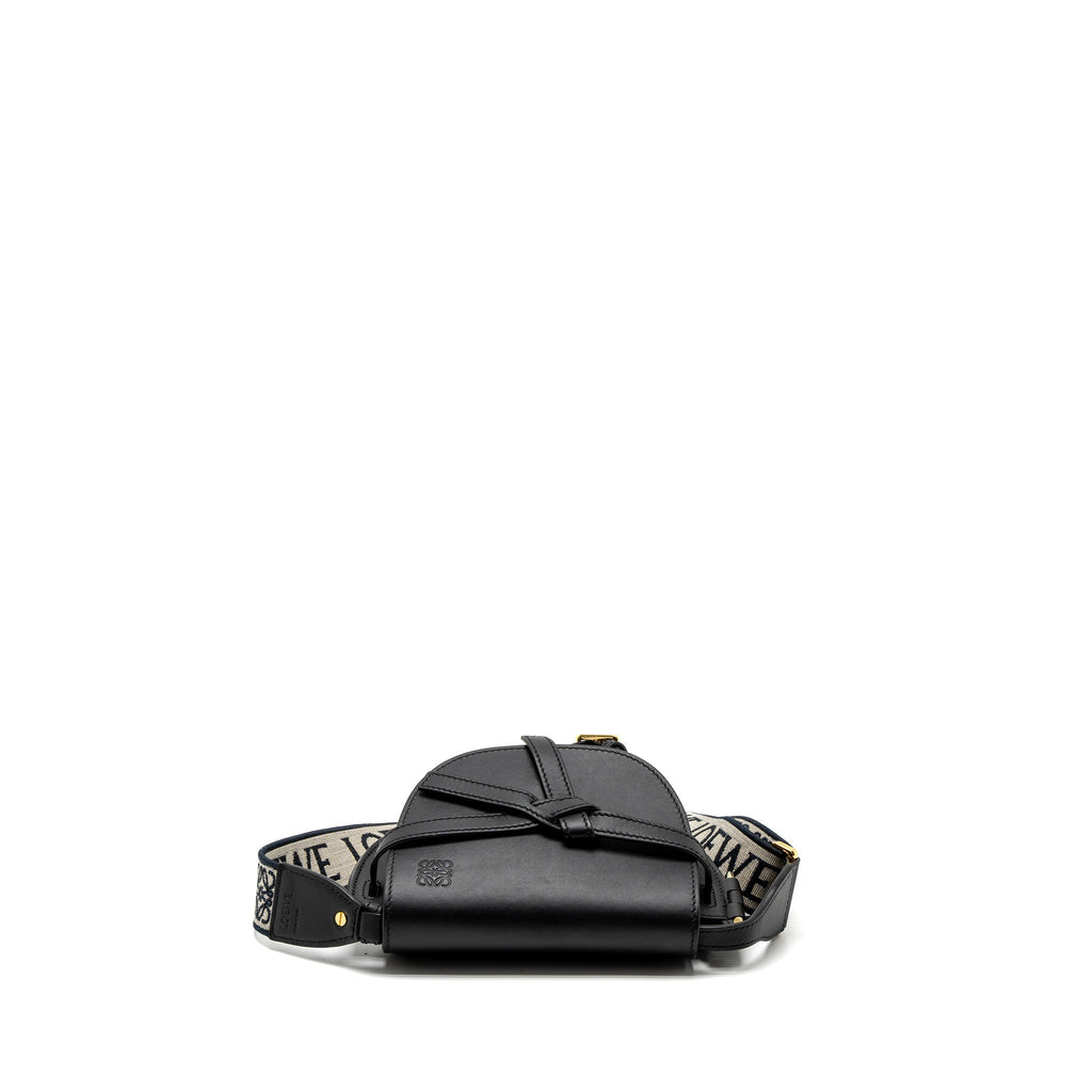 loewe-mini-gate-dual-bag-calfskin-black-ghw-1