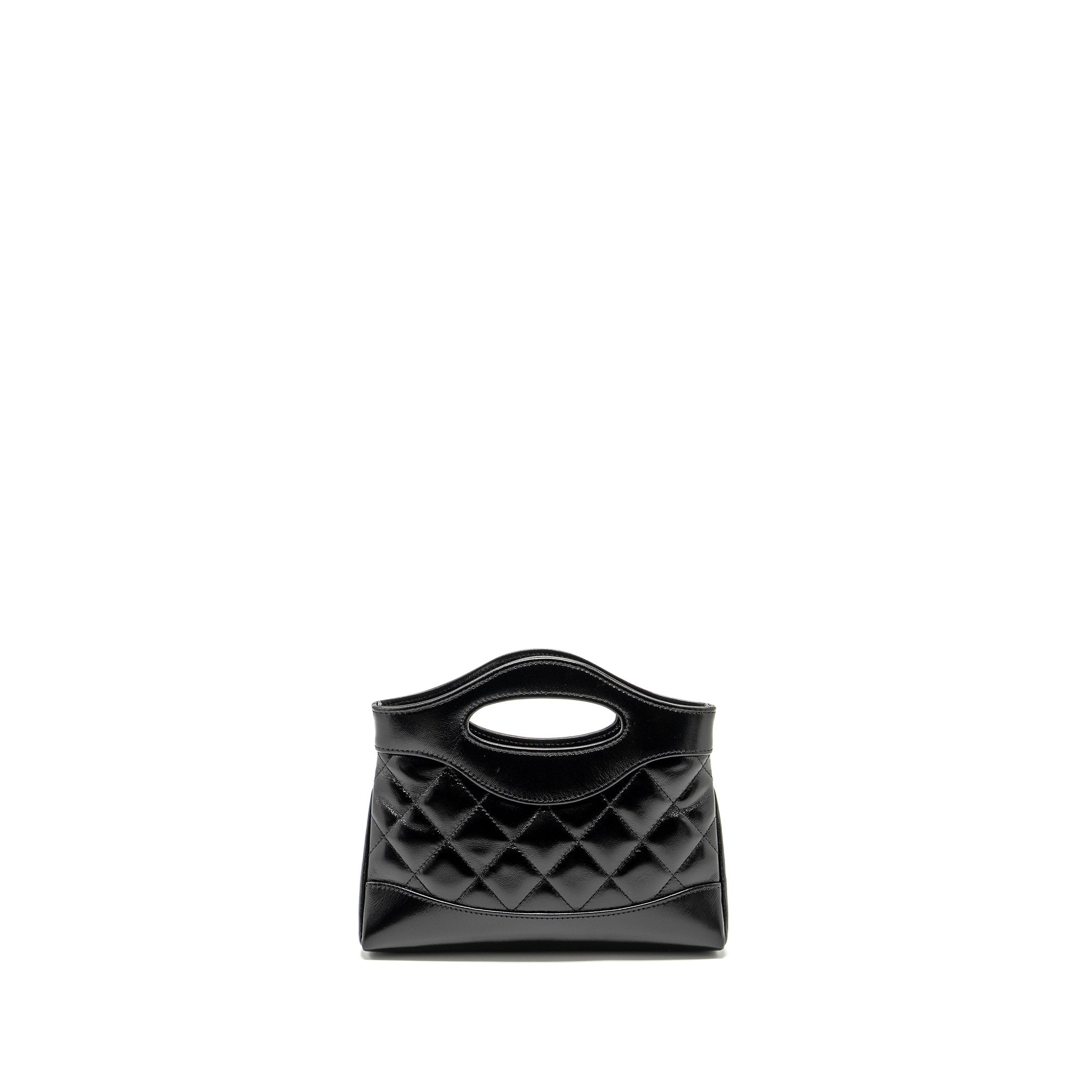chanel-mini-31-clutch-with-chain-shiny-lambskin-black-lghw-microchip-copy-1
