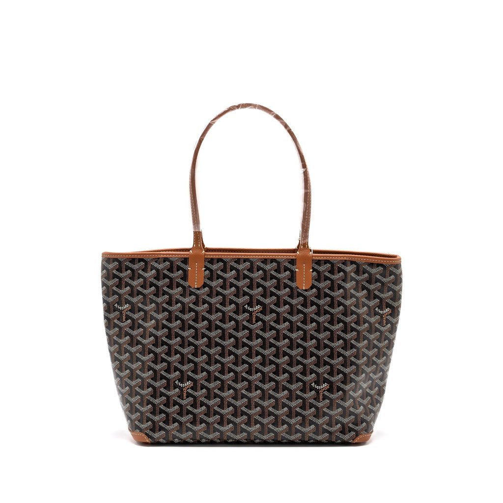 goyard-artois-pm-bag-canvas-calfskin-black-tan-shw