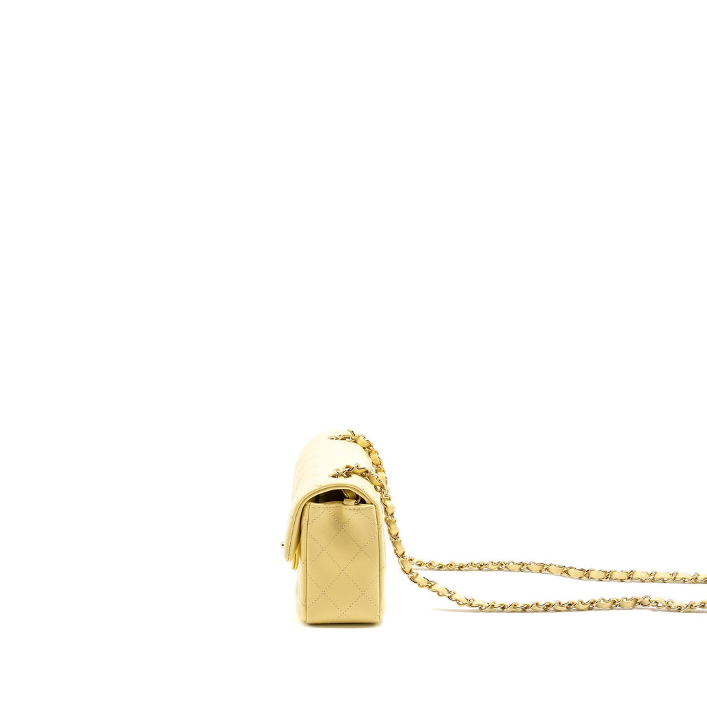 chanel-mini-rectangular-flap-bag-lambskin-yellow-lghw