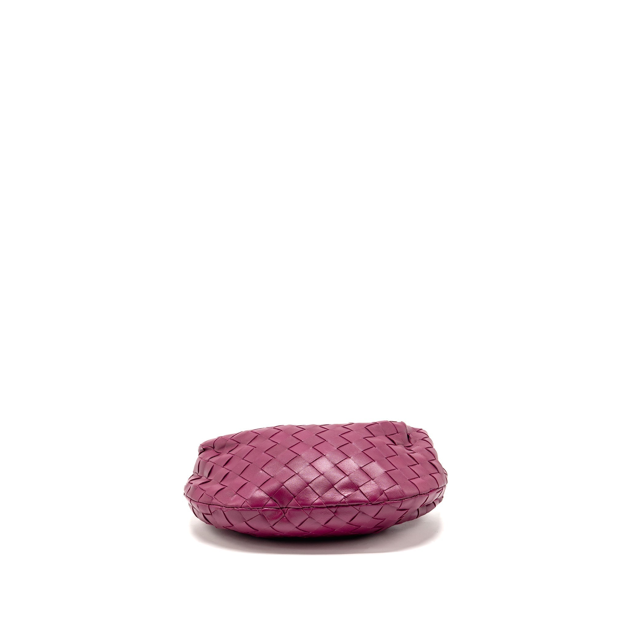 bottega-veneta-mini-jodie-lambskin-dark-pink-ghw