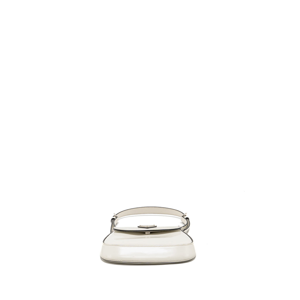 prada-mini-cleo-shoulder-bag-brushed-leather-white-shw-copy