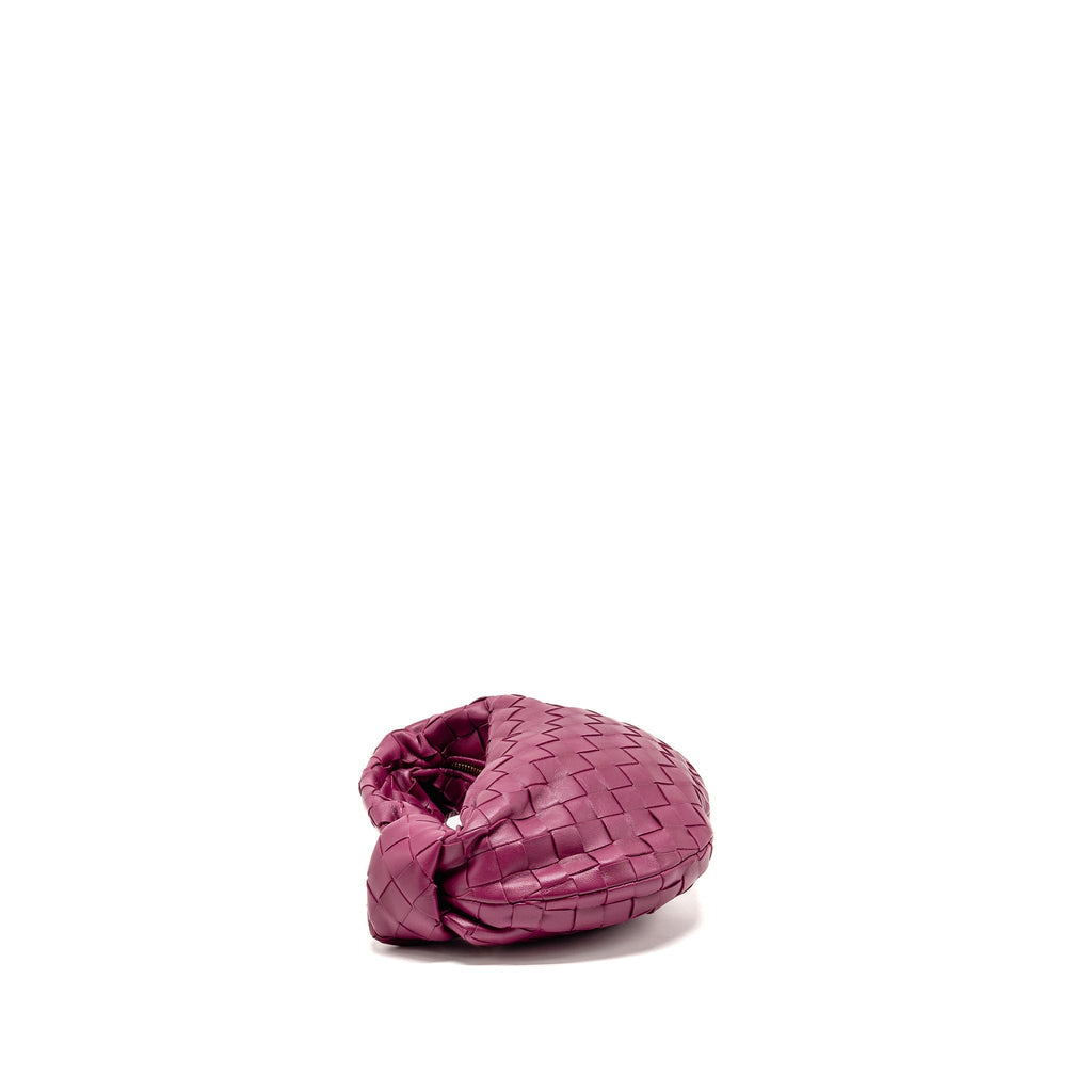 bottega-veneta-mini-jodie-lambskin-dark-pink-ghw