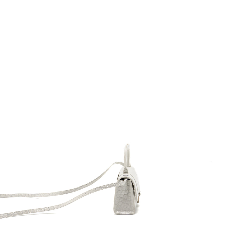 balenciaga-mini-hourglass-bag-croc-embossed-calfskin-white-shw