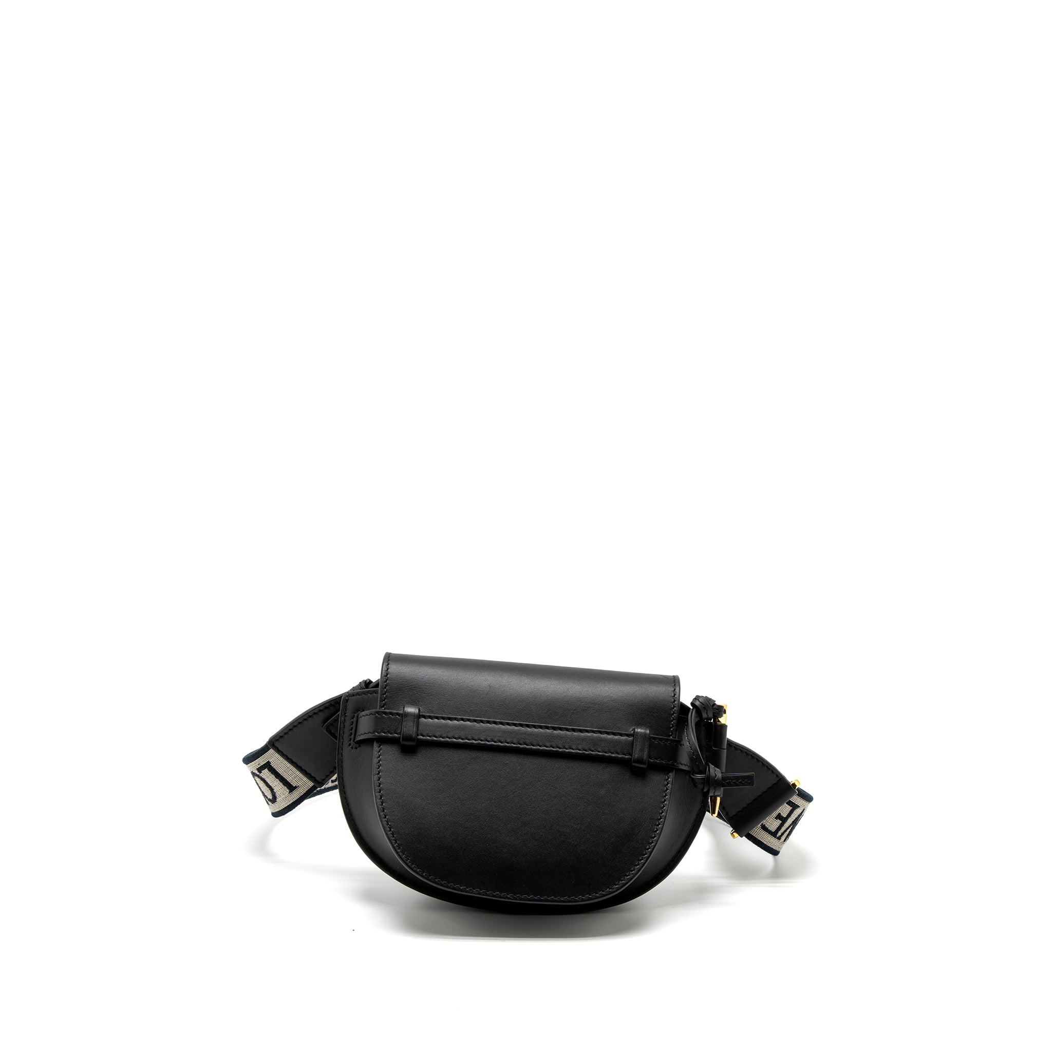 loewe-mini-gate-dual-bag-calfskin-black-ghw-1