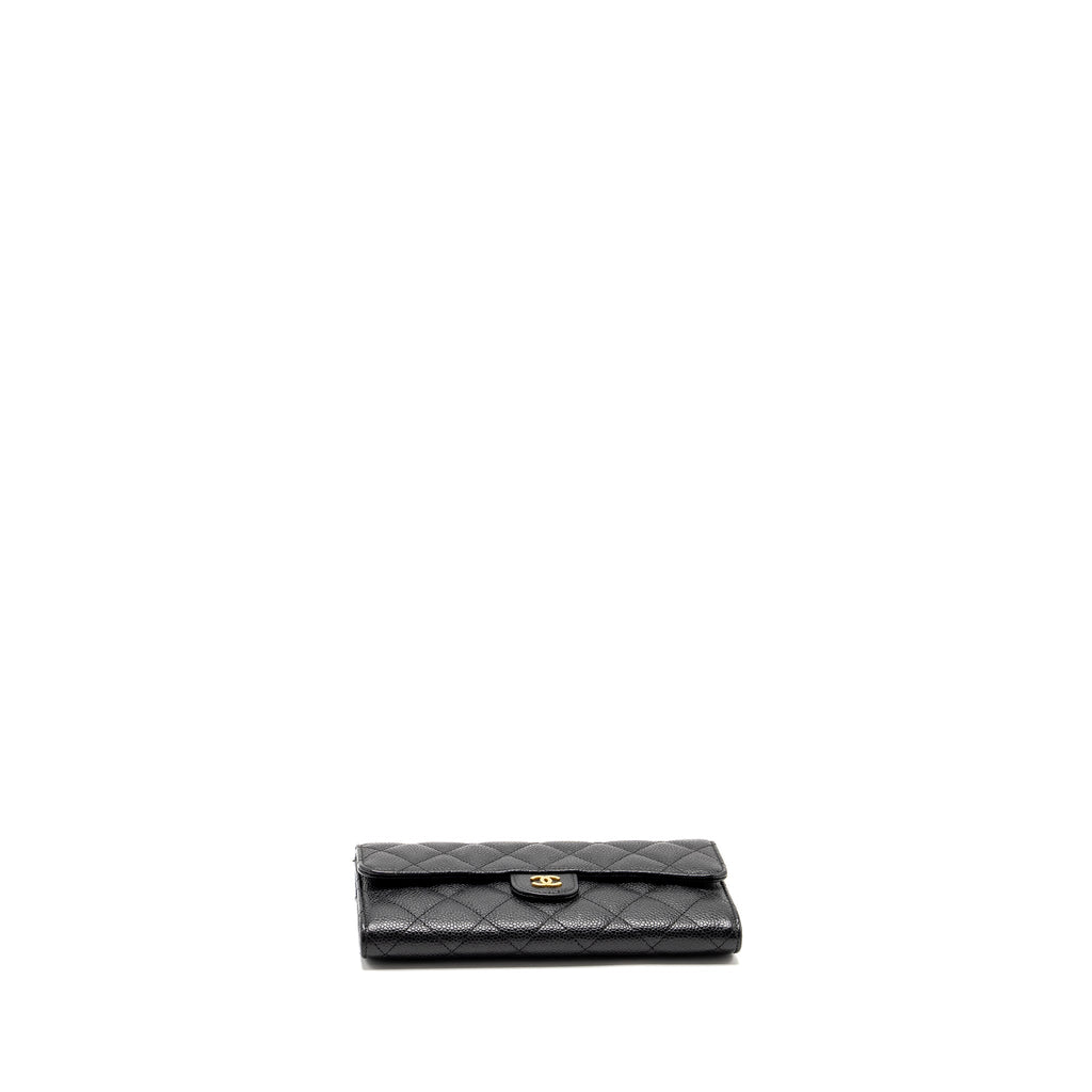 chanel-classic-flap-long-wallet-caviar-black-ghw-3
