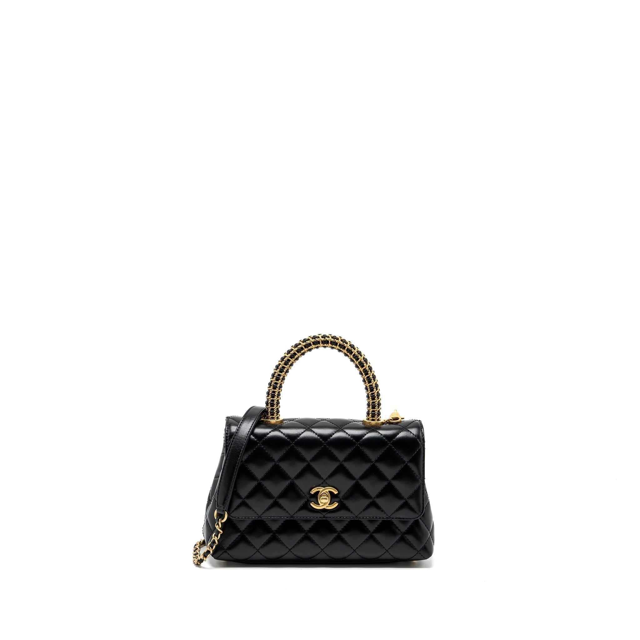 chanel-small-coco-handle-limited-edition-smooth-calfskin-black-ghwmicrochip