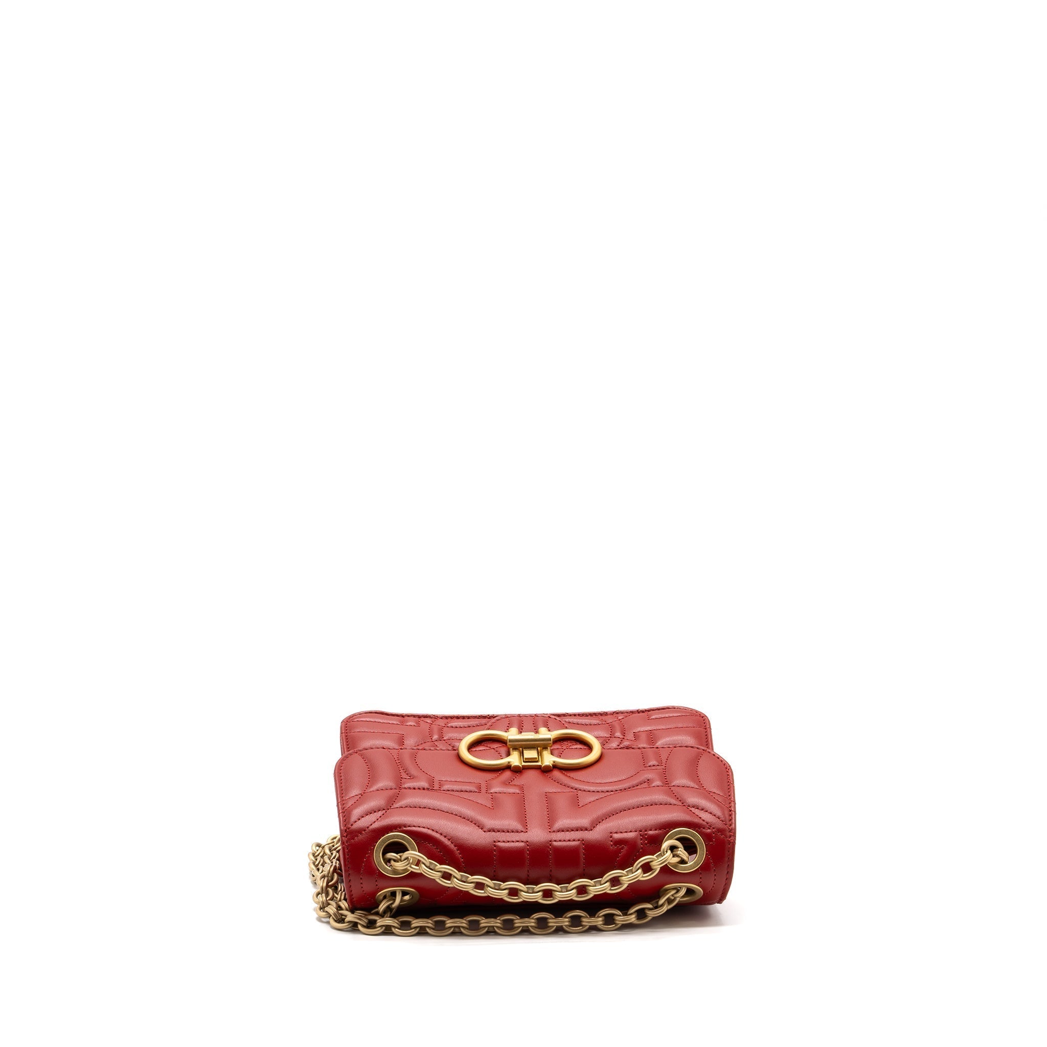 salvatore-ferragamo-glancing-shoulder-bag-calfskin-red-ghw