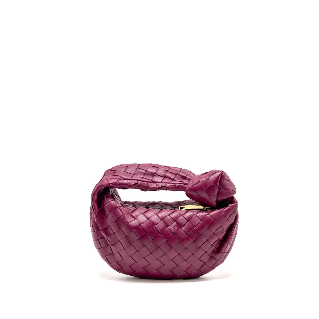 bottega-veneta-mini-jodie-lambskin-dark-pink-ghw