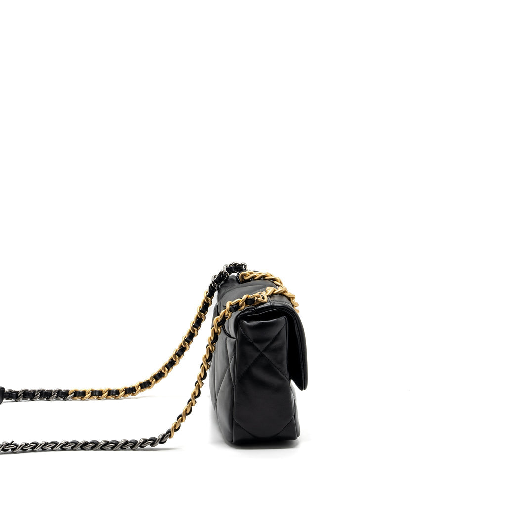 chanel-small-19-bag-lambskin-black-multicolour-hardware-microchip-3