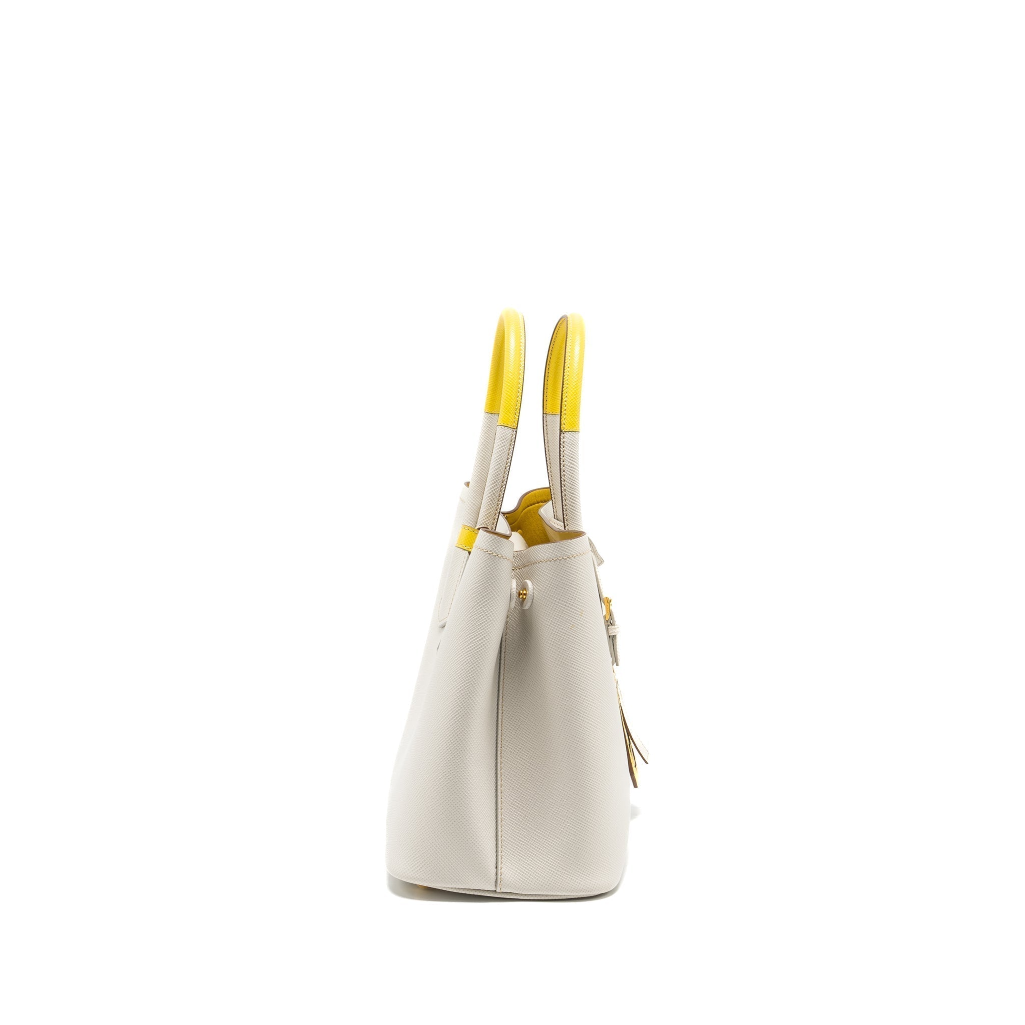 prada-small-saffiano-cuir-tote-bag-calfskin-white-yellow-ghw