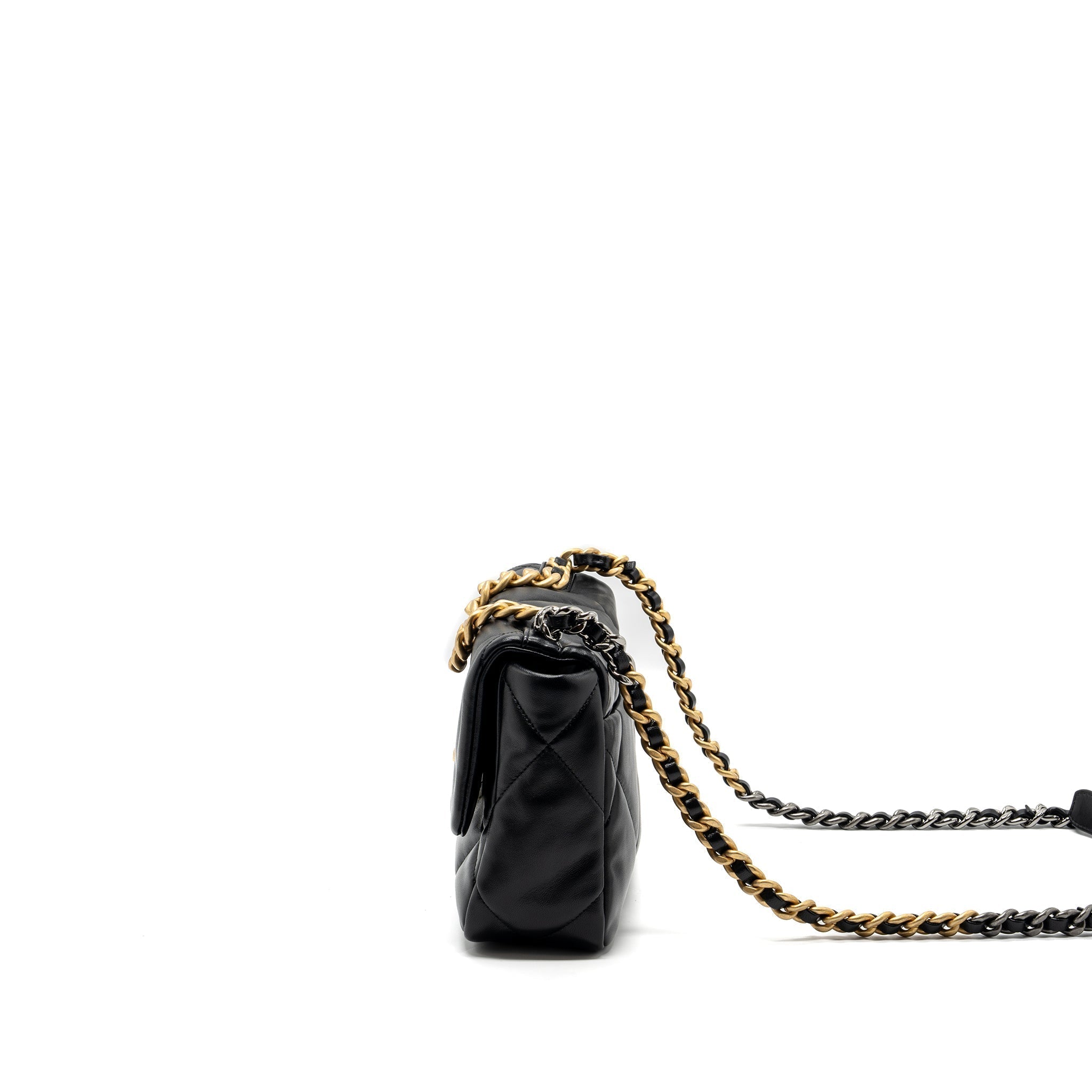chanel-small-19-bag-lambskin-black-multicolour-hardware-microchip-3
