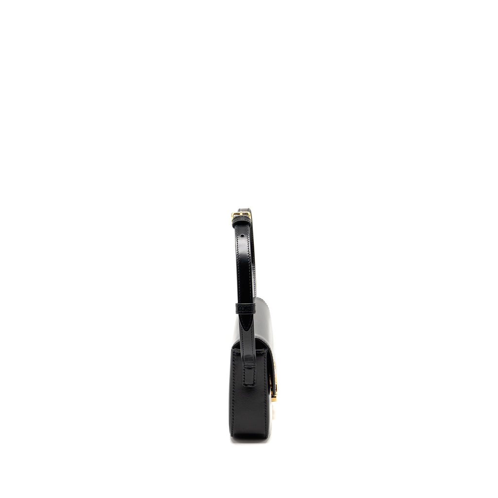 celine-triomphe-shoulder-bag-calfskin-black-ghw-copy