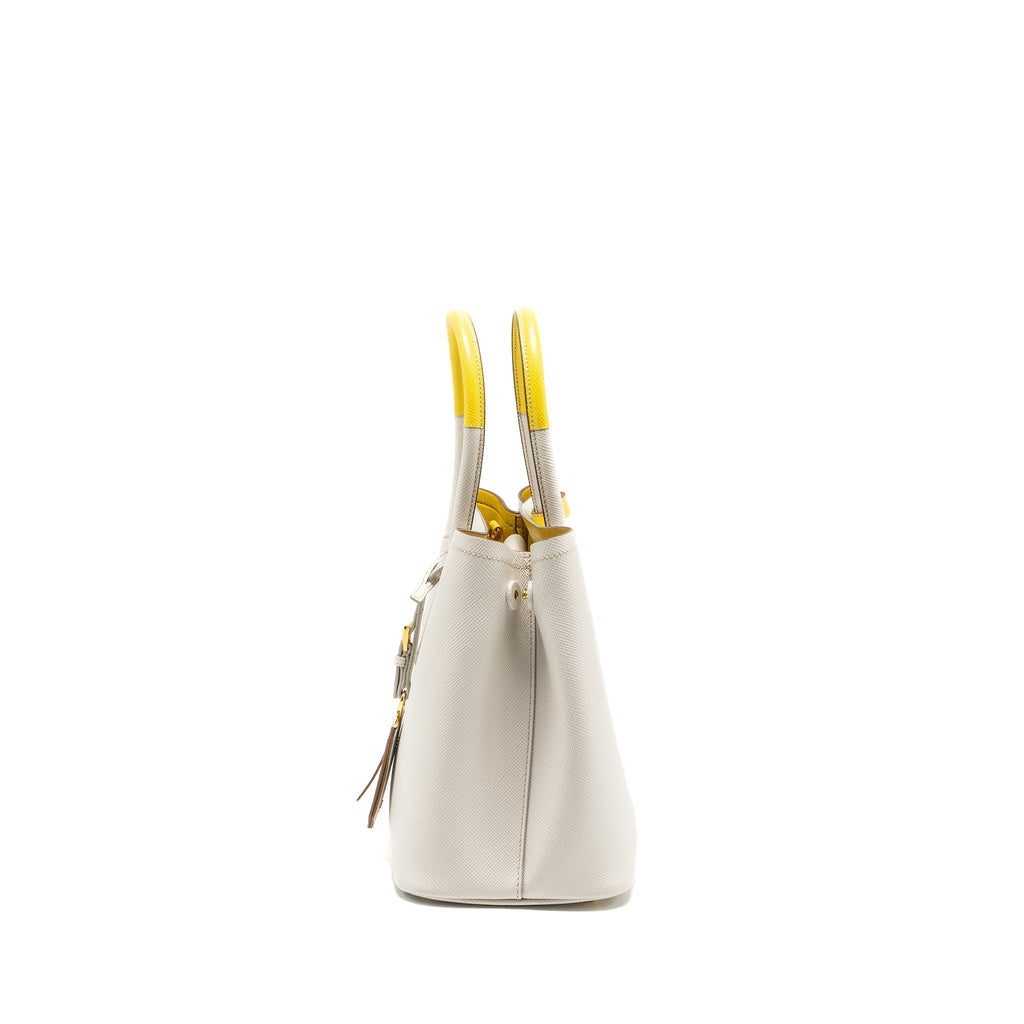 prada-small-saffiano-cuir-tote-bag-calfskin-white-yellow-ghw