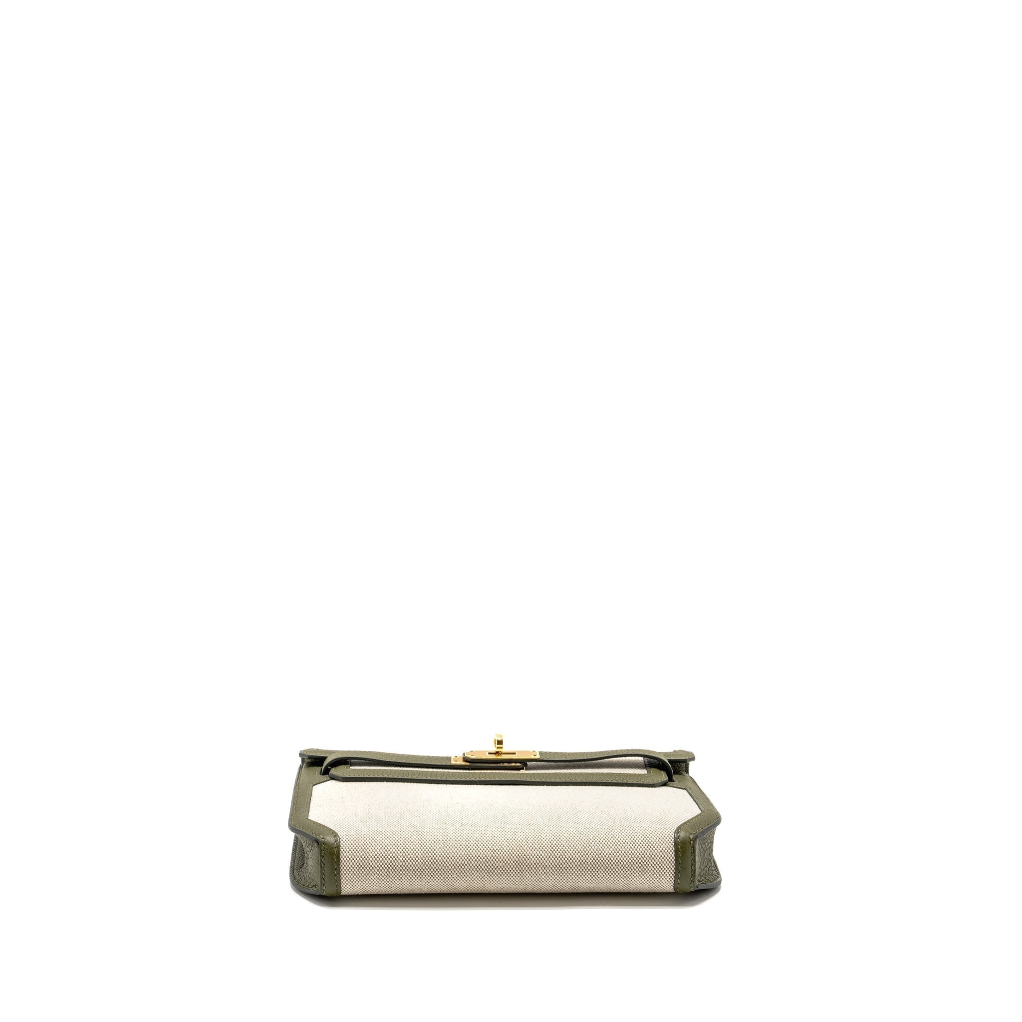 hermes-pochette-kelly-depeches-25-canvas-togo-ecru-beige-vert-olive-ghw-stamp-u