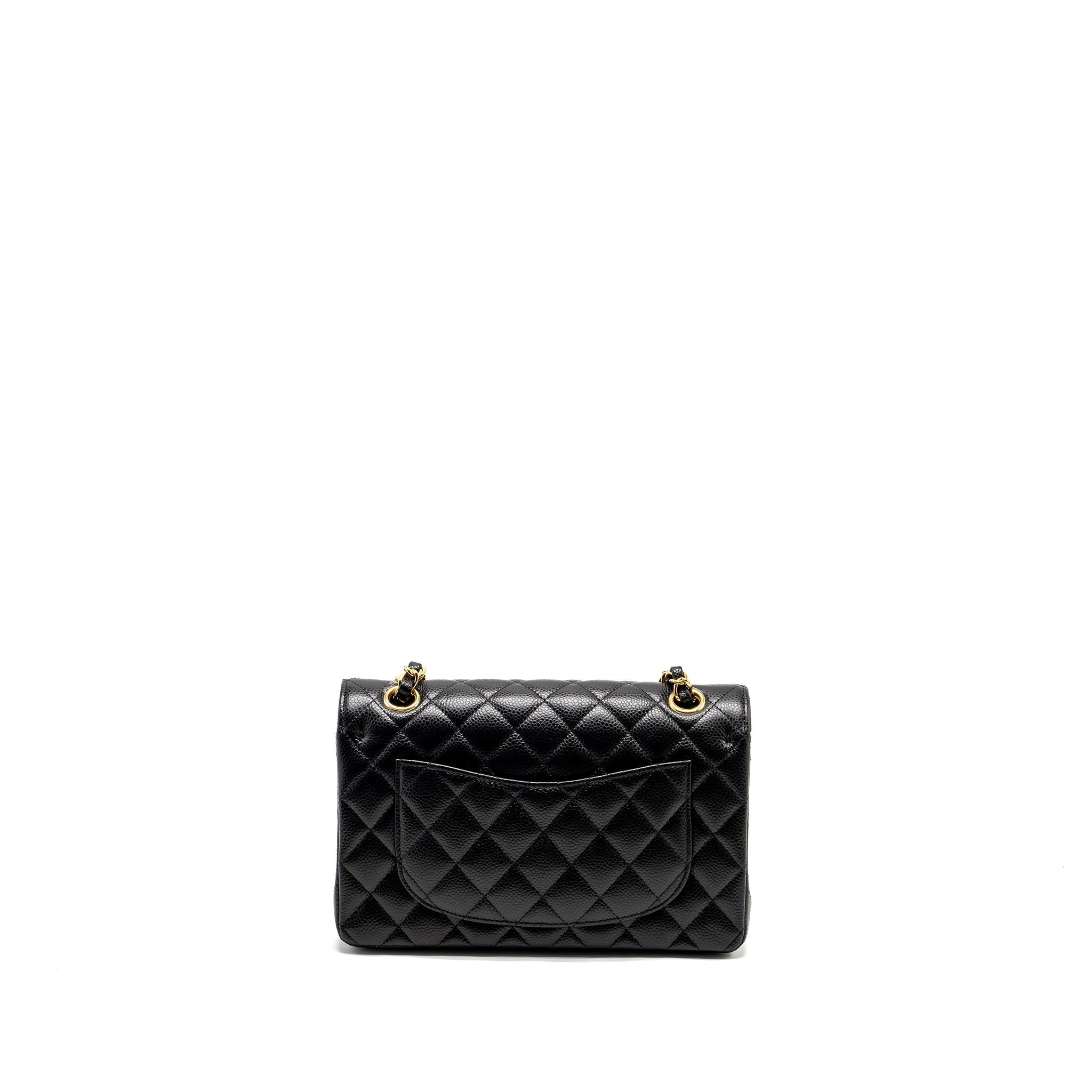 chanel-small-classic-double-flap-bag-caviar-ghw