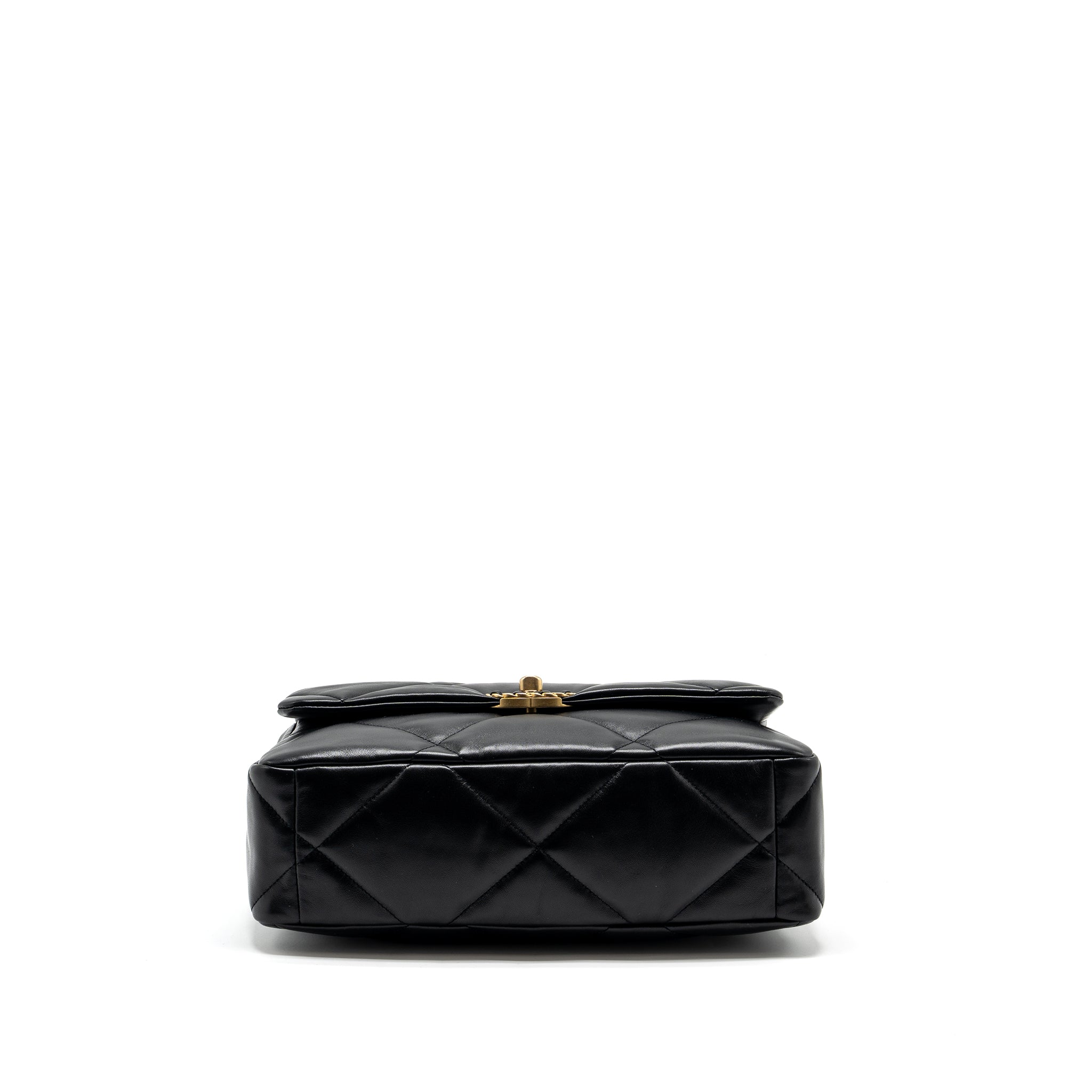 chanel-large-19-bag-lambskin-black-ghw-copy