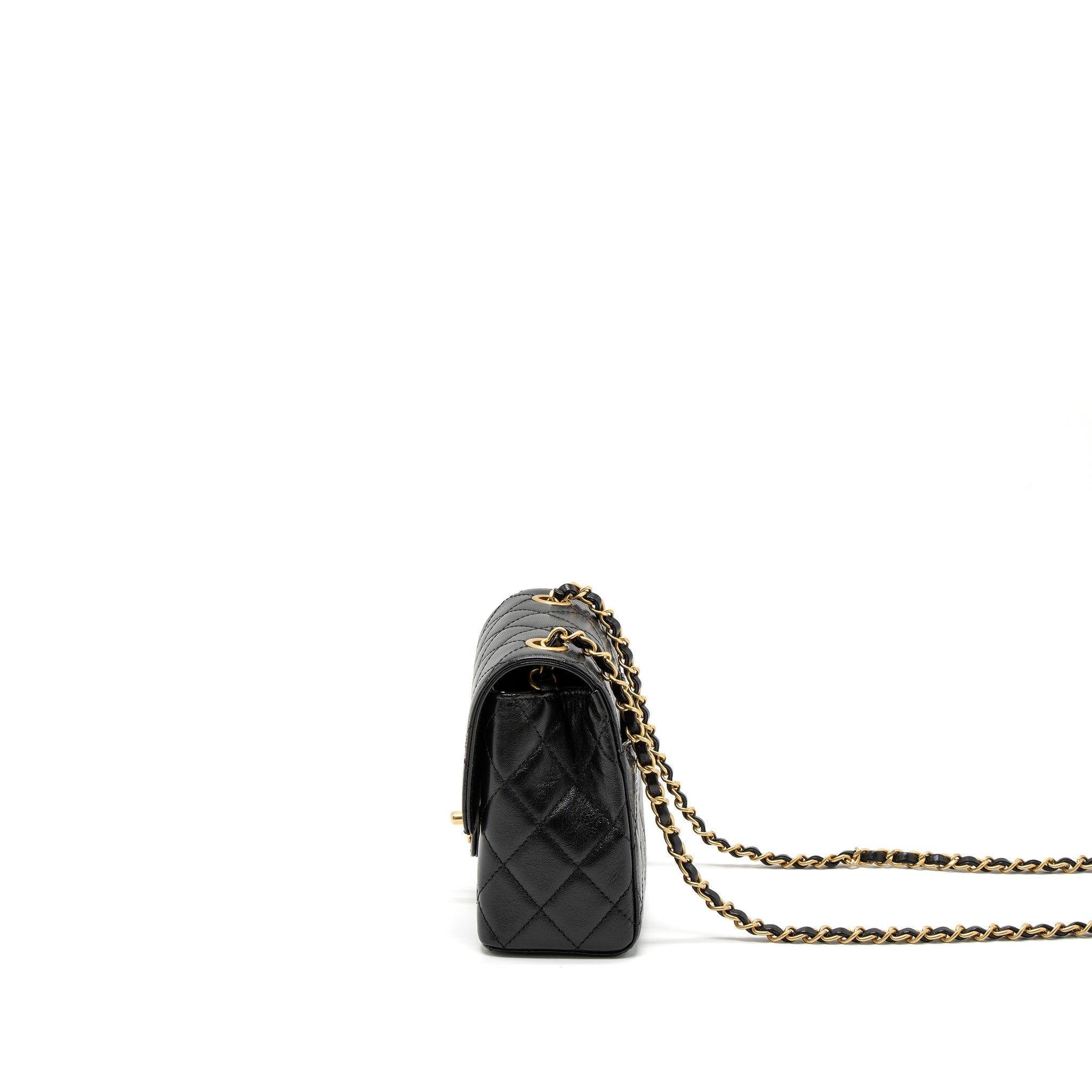 chanel-22k-retro-new-classic-square-mini-flap-bag-goatskin-black-brushed-ghw-microchip