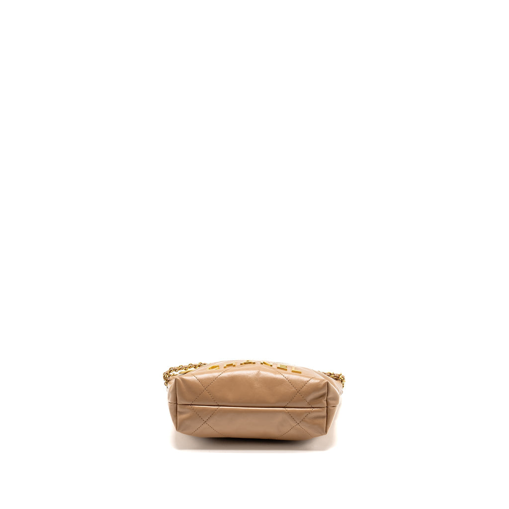 chanel-mini-22-bag-calfskin-dark-beige-ghw-microchip-copy