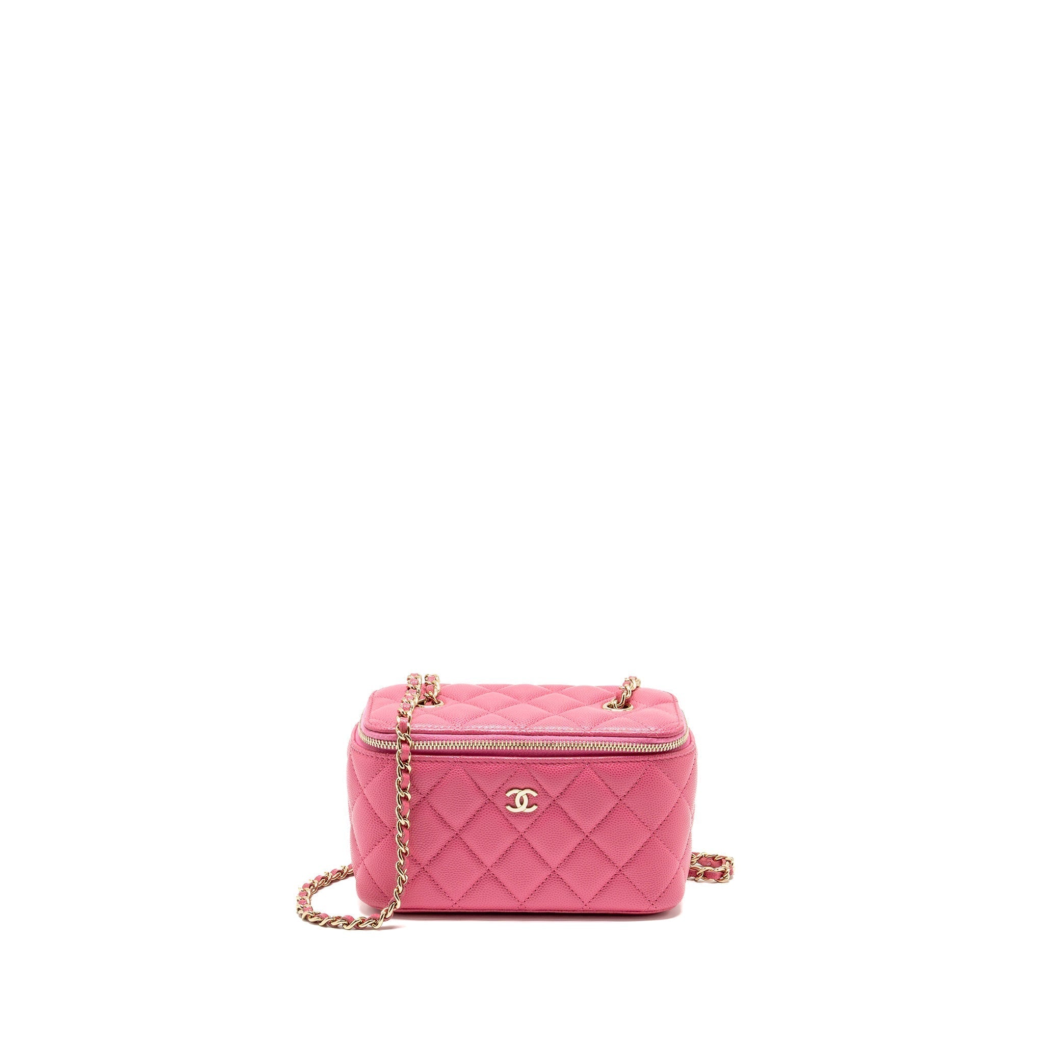 chanel-long-vanity-case-with-chain-caviar-hot-pink-lghw