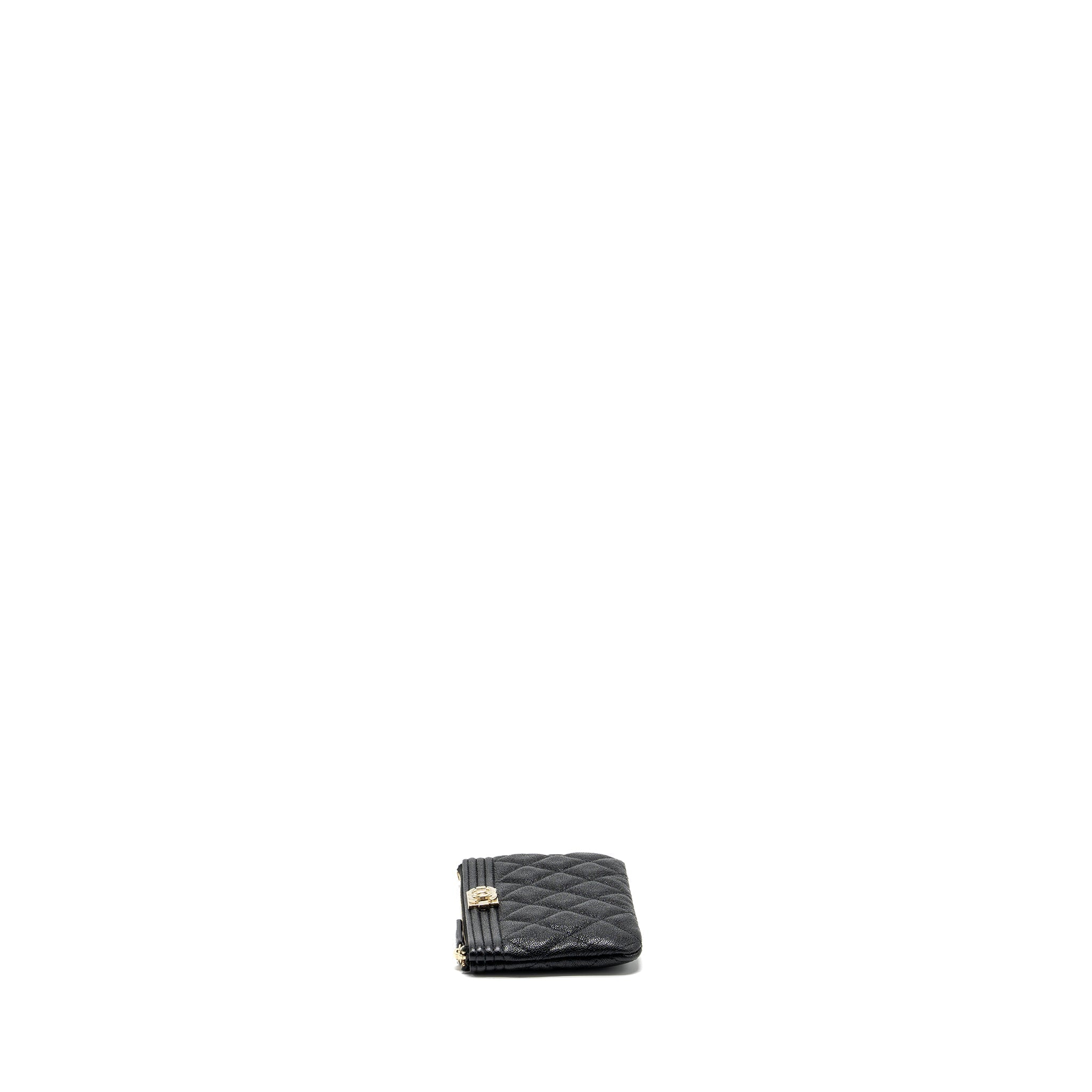 chanel-small-boy-zip-pouch-shiny-grained-calfskin-black-ghw-copy