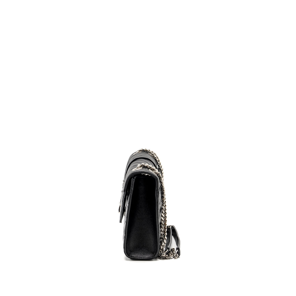 saint-laurent-ysl-medium-envelope-chain-bag-grained-calfskin-mix-matelasse-black-shw