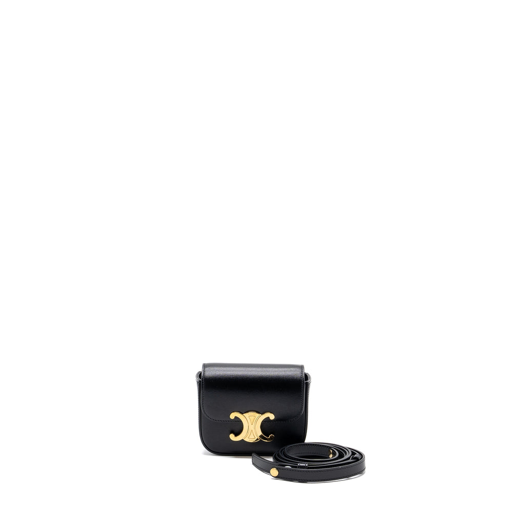 celine-mini-claude-shiny-calfskin-black-ghw