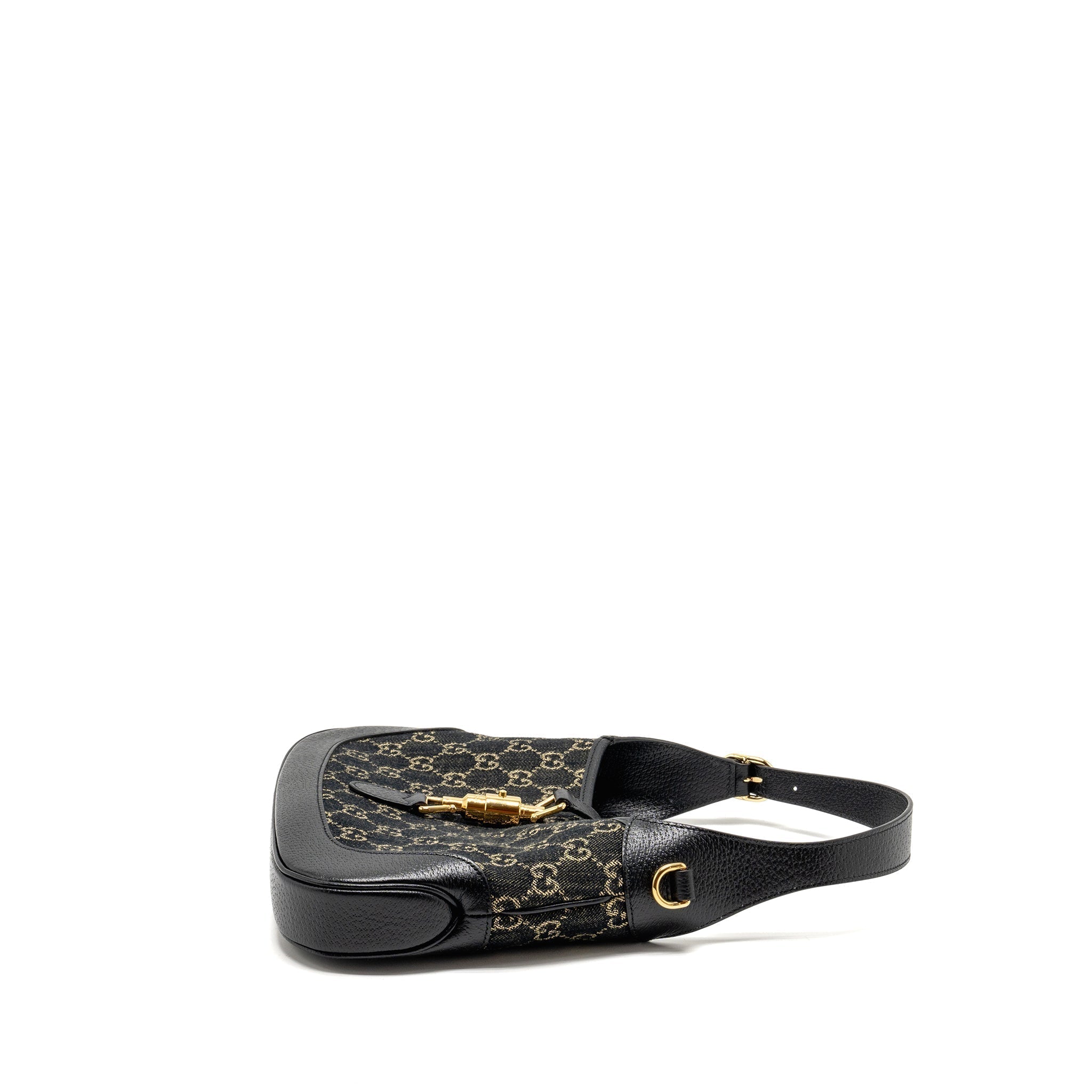 gucci-jackie-1961-small-shoulder-bag-denim-leather-black-ghw