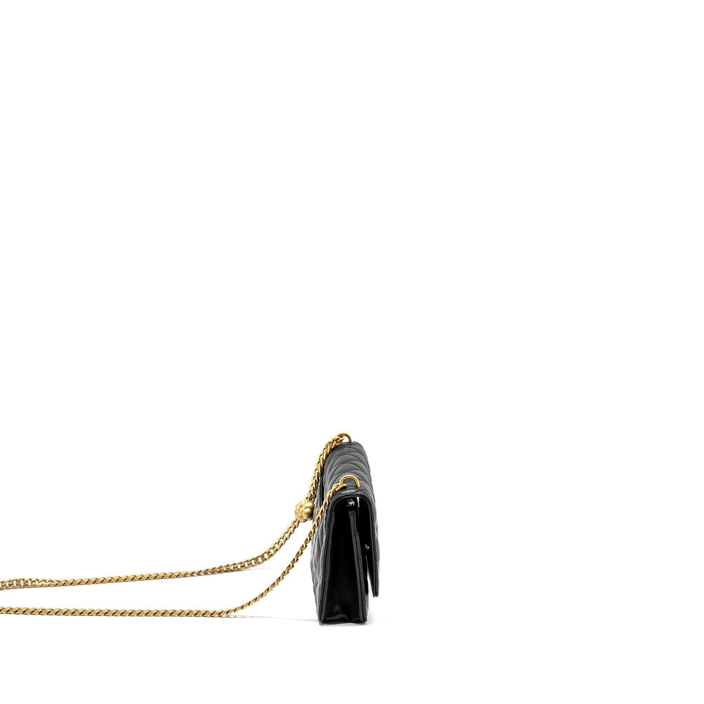 chanel-classic-wallet-on-chain-with-camellia-adjustable-chain-lambskin-black-ghw-microchip